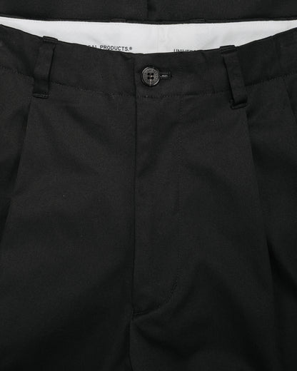 lost & found Universal Products Universal Products 2Tuck Wide Chino Trouser Black