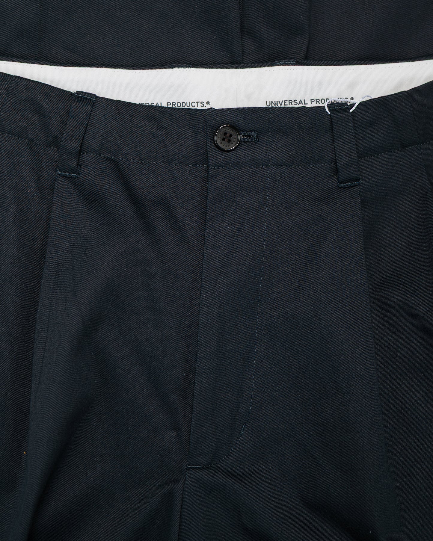 lost & found Universal Products Universal Products 2Tuck Wide Chino Trouser Navy