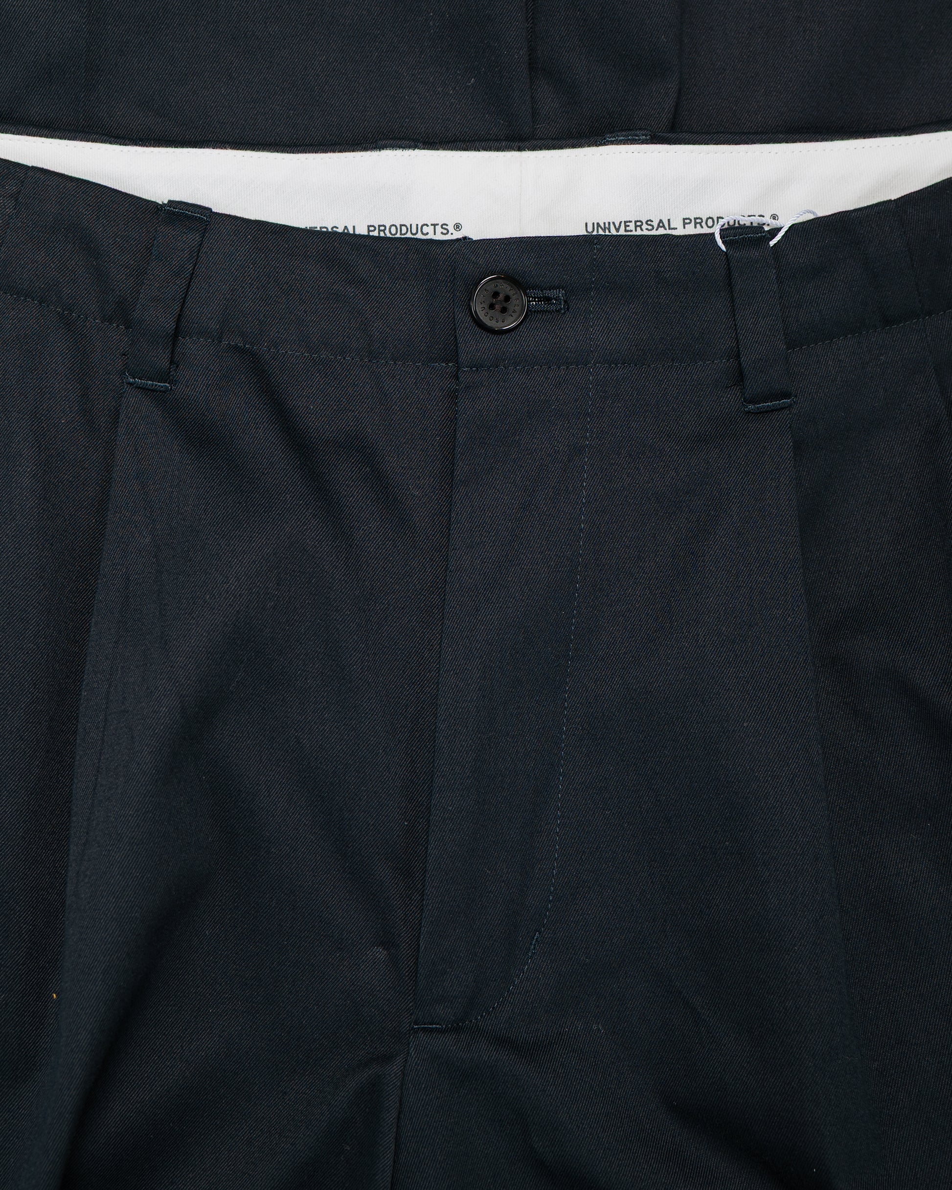lost & found Universal Products Universal Products 2Tuck Wide Chino Trouser Navy