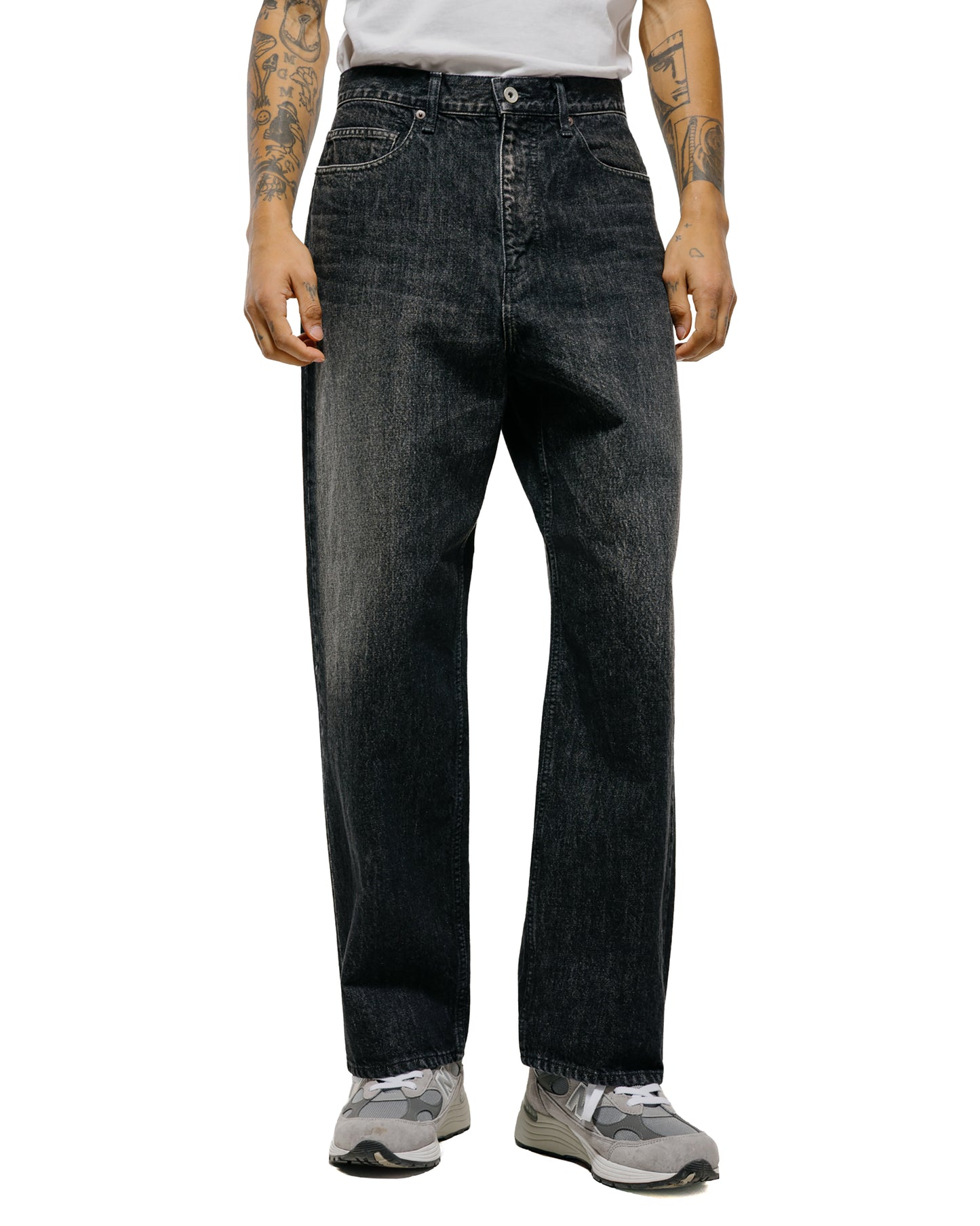 lost & found Universal Products Universal Products 5Pocket Buggie Denim Pants Wash Black