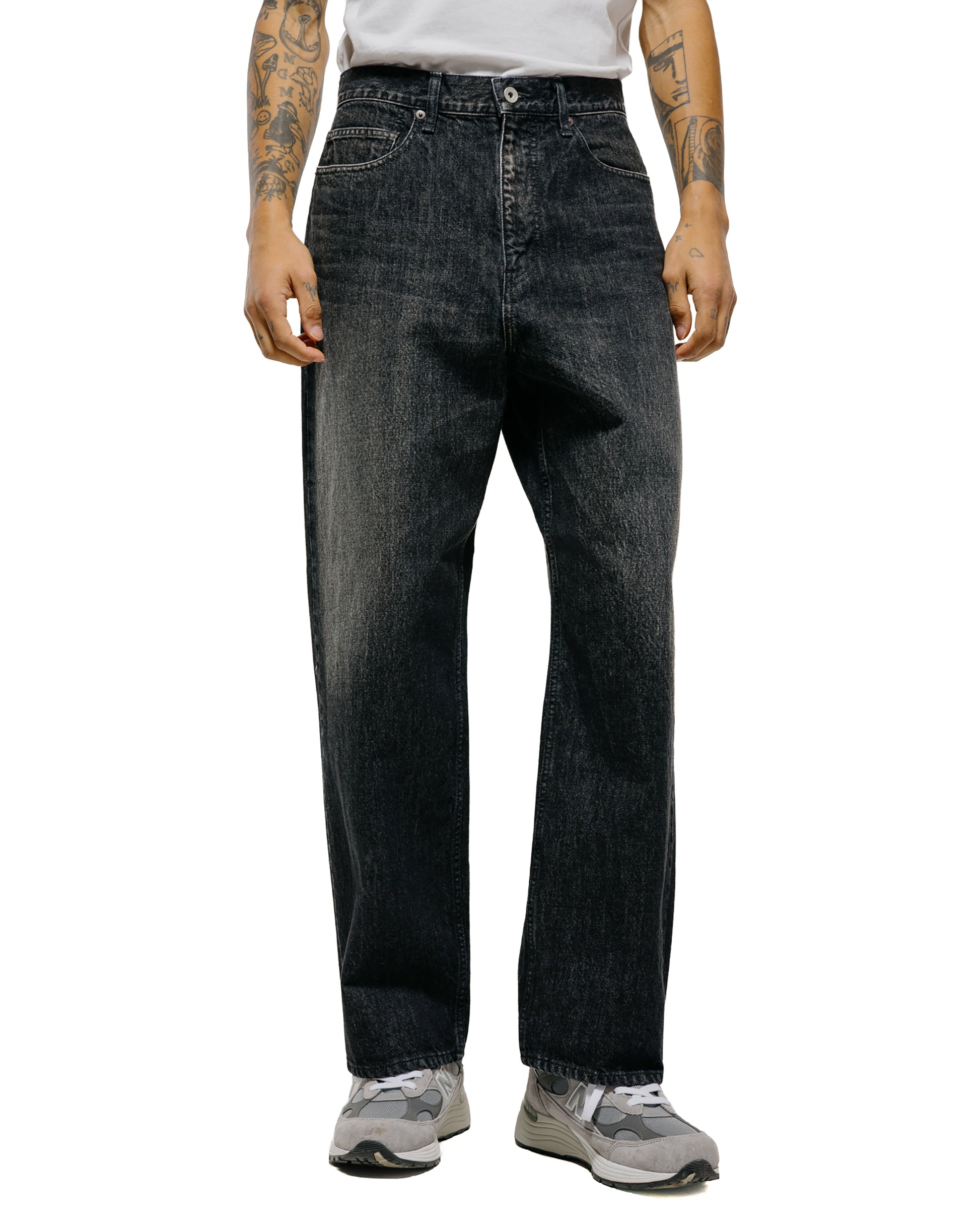 lost & found Universal Products Universal Products 5Pocket Buggie Denim Pants Wash Black