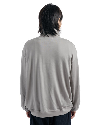 Universal Products Half Zip Wool Sweat Gray