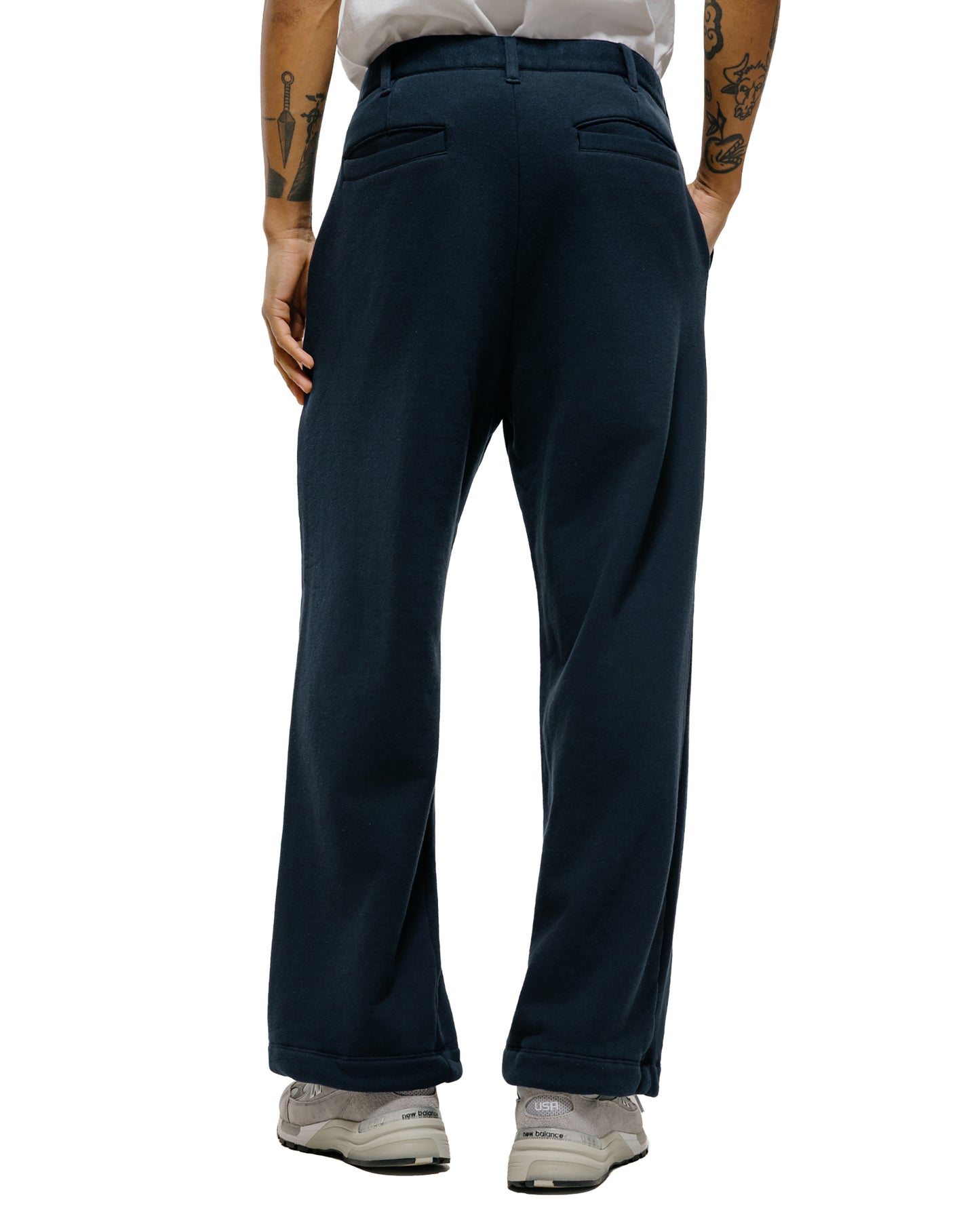 lost & found Universal Products Universal Products Jumberca Sweat Straight Trousers Navy