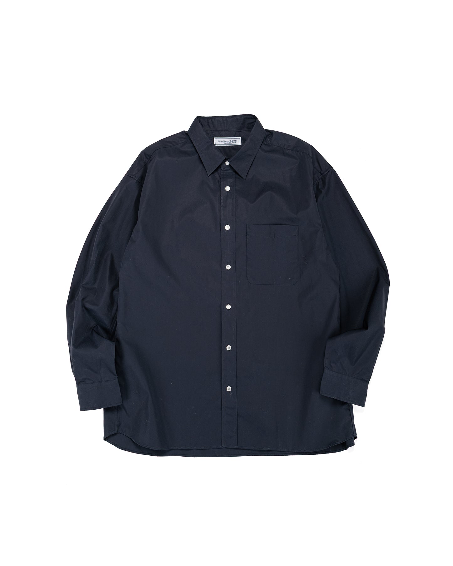 lost & found Universal Products Universal Products L/S Regular Shirts Dark Navy