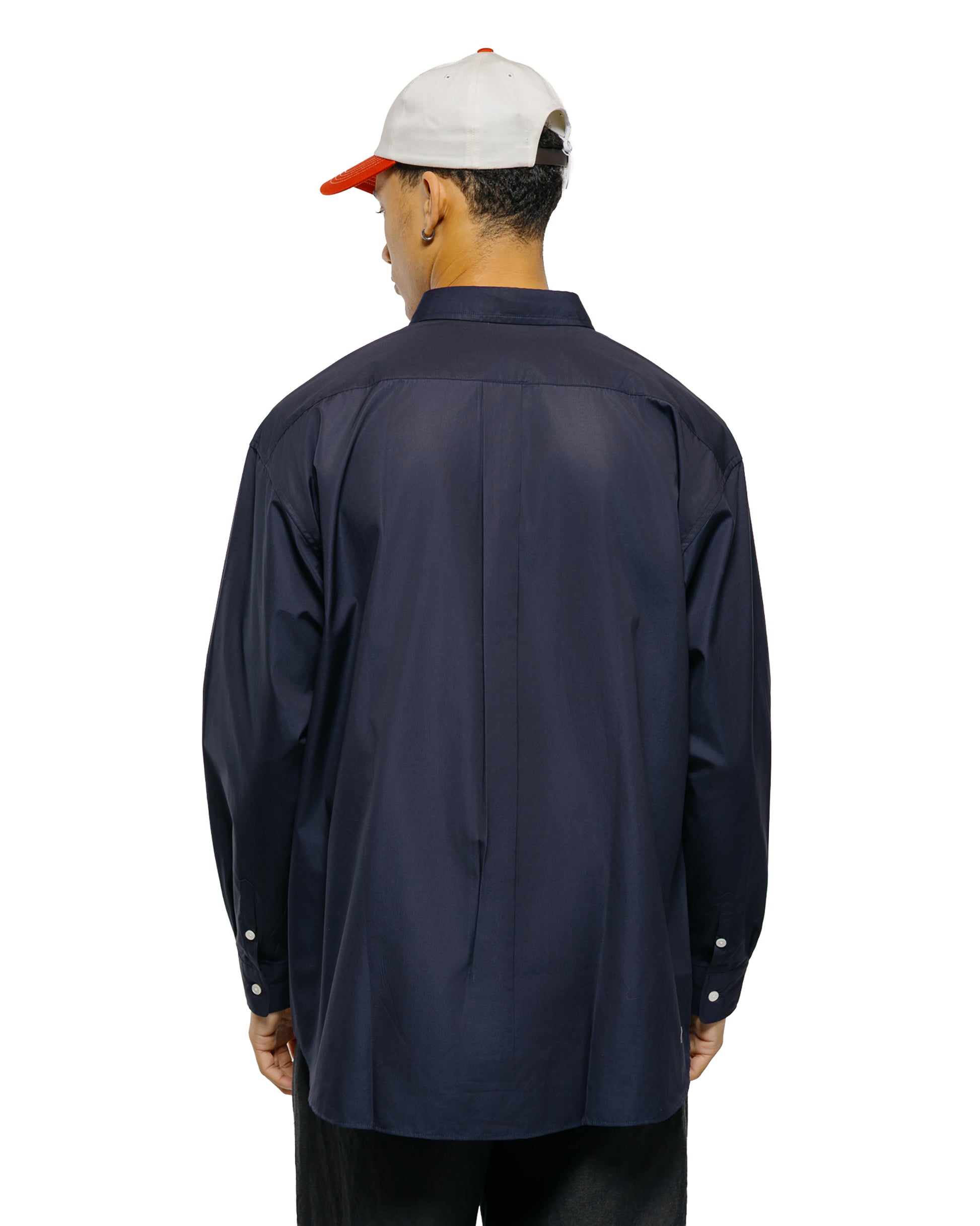 lost & found Universal Products Universal Products L/S Regular Shirts Dark Navy
