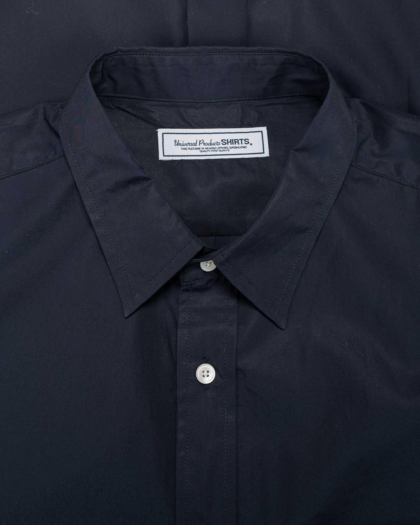 lost & found Universal Products Universal Products L/S Regular Shirts Dark Navy