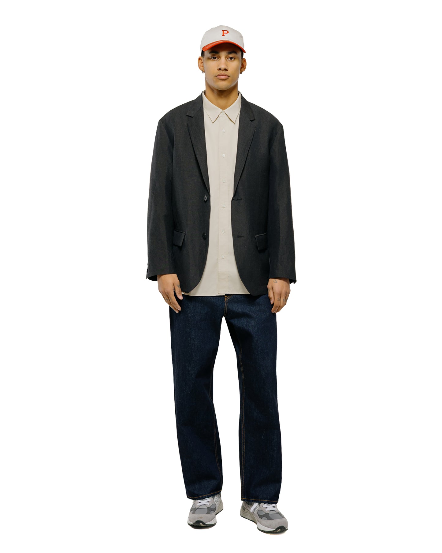 lost & found Universal Products Universal Products L/S Regular Shirts Ivory