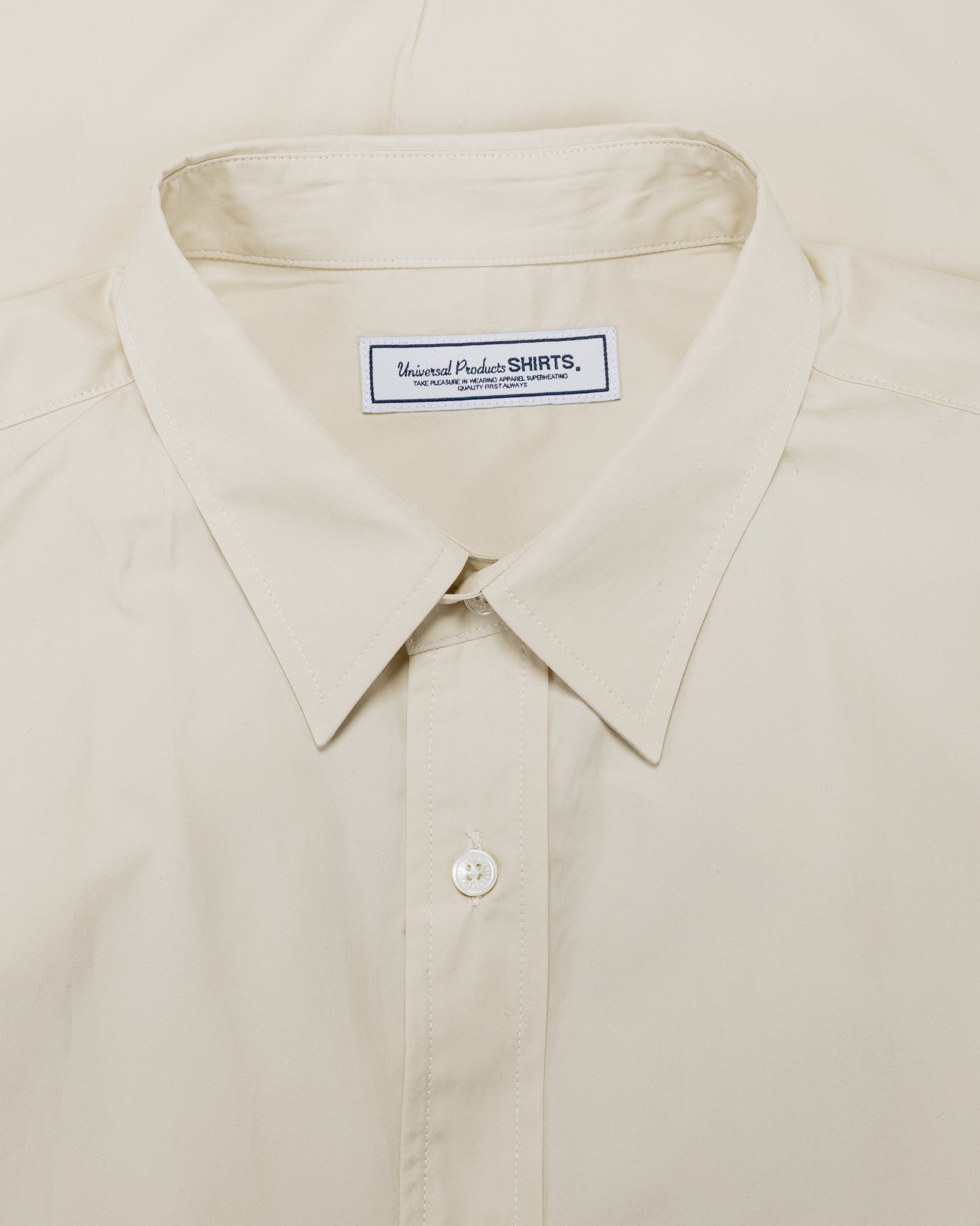 lost & found Universal Products Universal Products L/S Regular Shirts Ivory