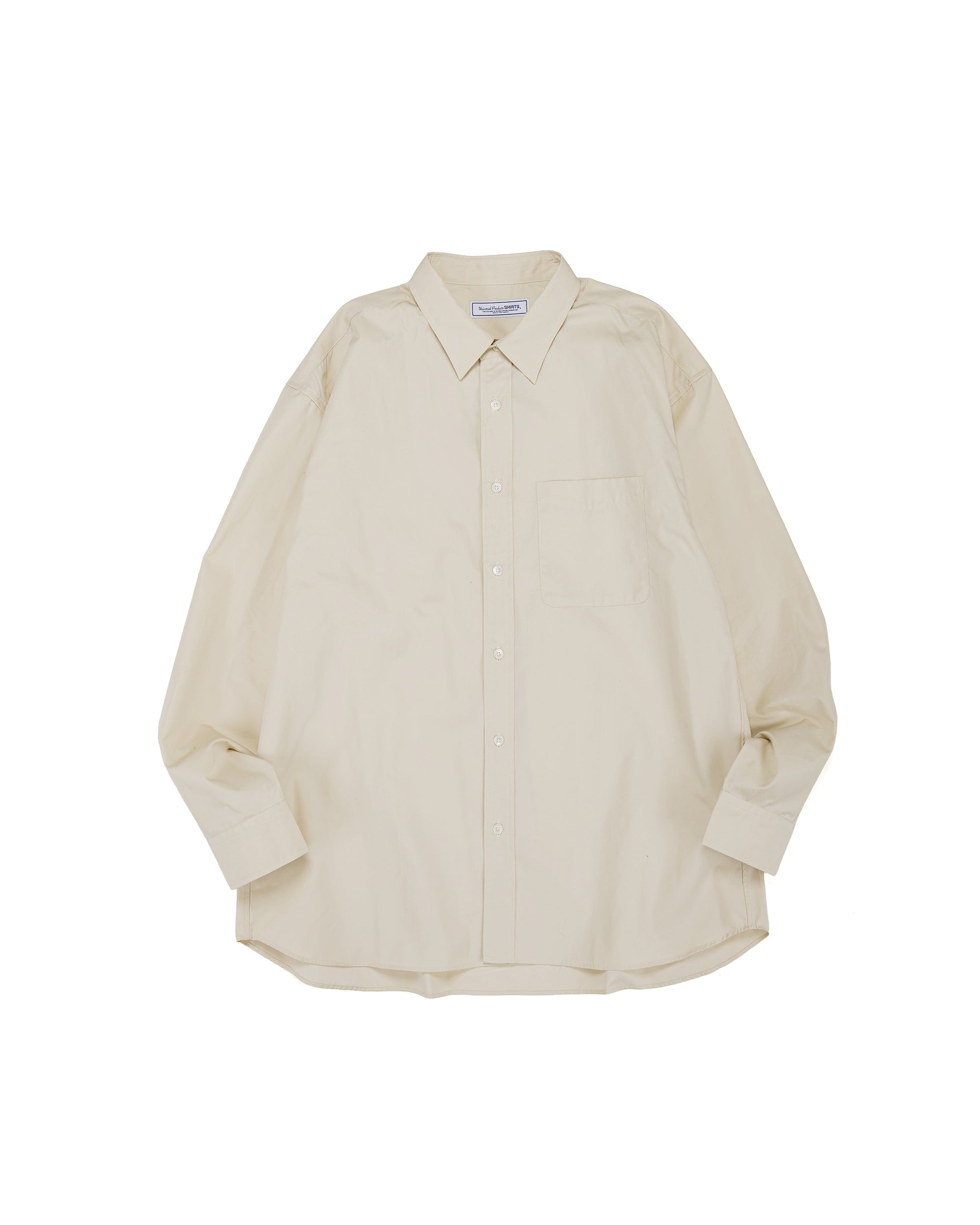 lost & found Universal Products Universal Products L/S Regular Shirts Ivory