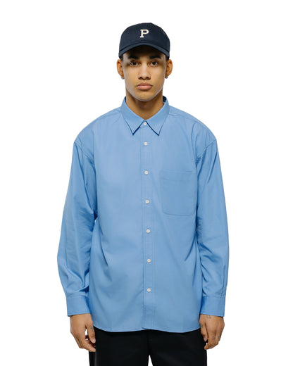 lost & found Universal Products Universal Products L/S Regular Shirts Sax