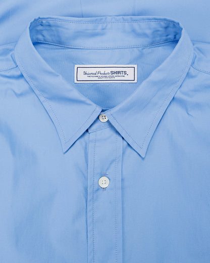 lost & found Universal Products Universal Products L/S Regular Shirts Sax