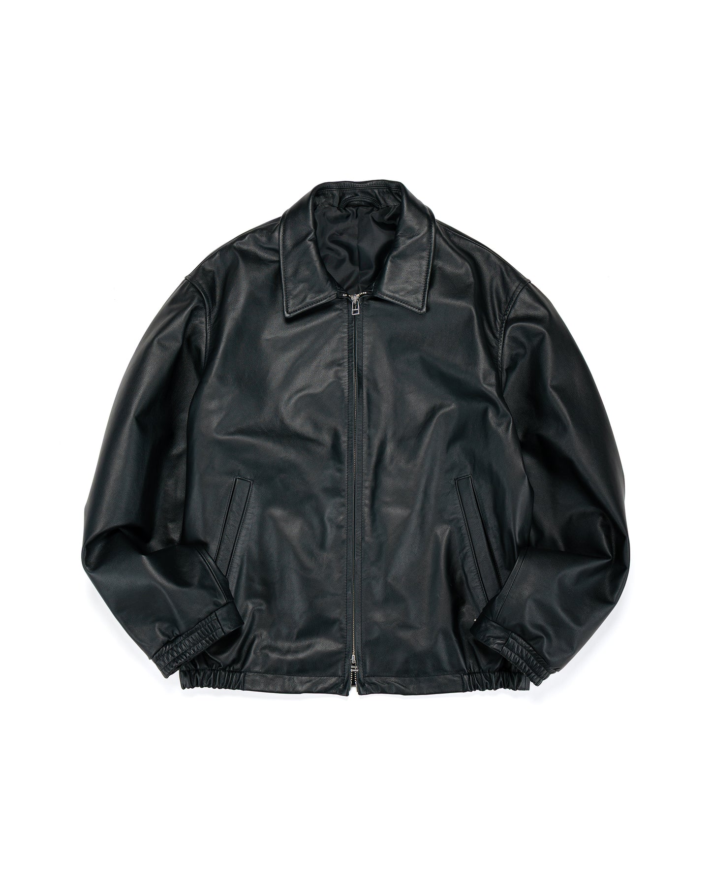 lost & found Universal Products Universal Products Leather Blouson Black