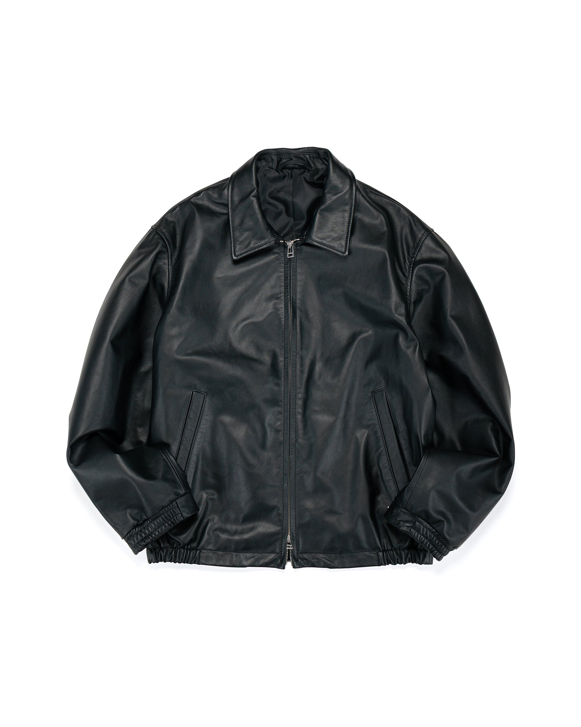 lost & found Universal Products Universal Products Leather Blouson Black