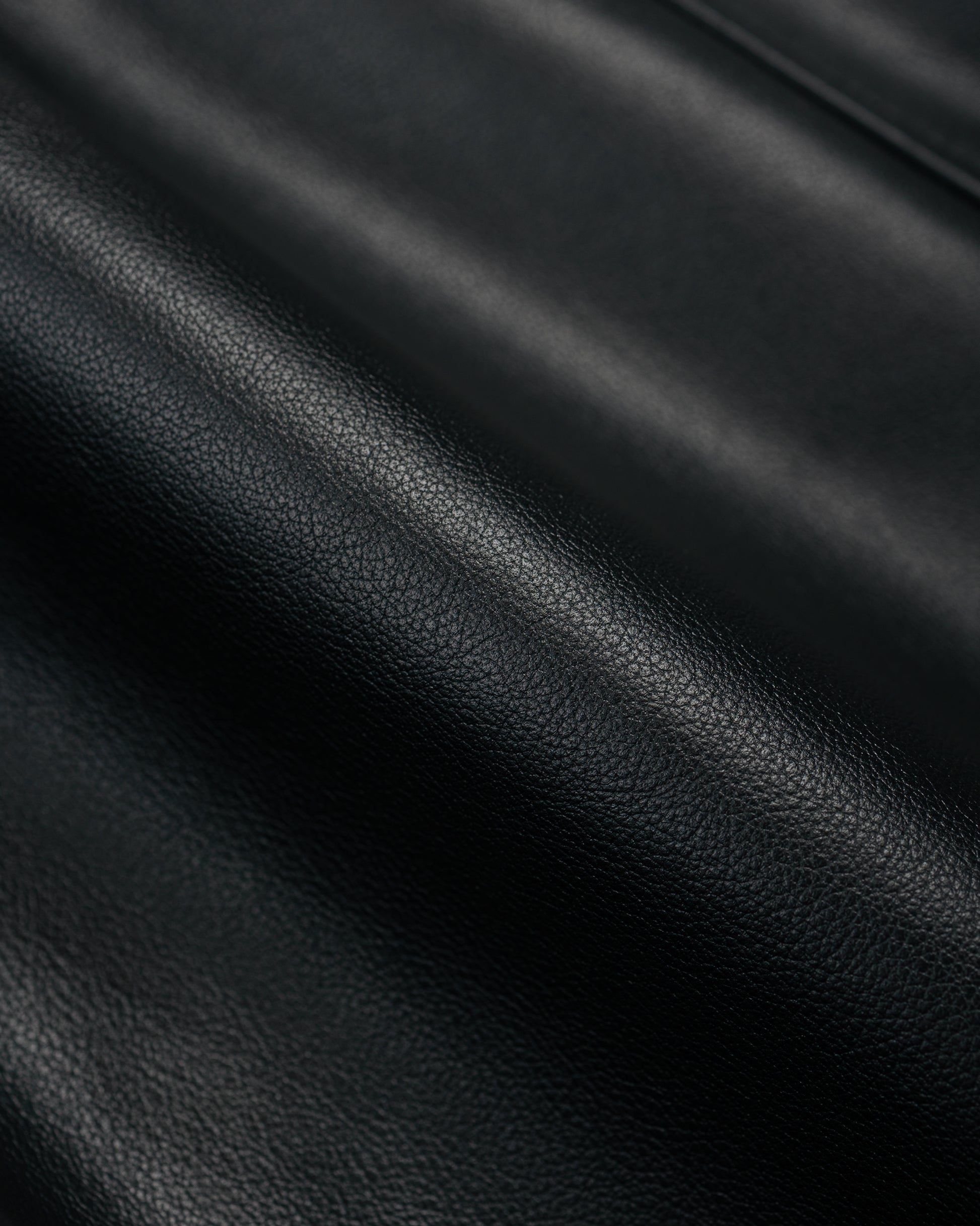 lost & found Universal Products Universal Products Leather Blouson Black