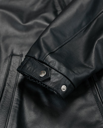 lost & found Universal Products Universal Products Leather Blouson Black
