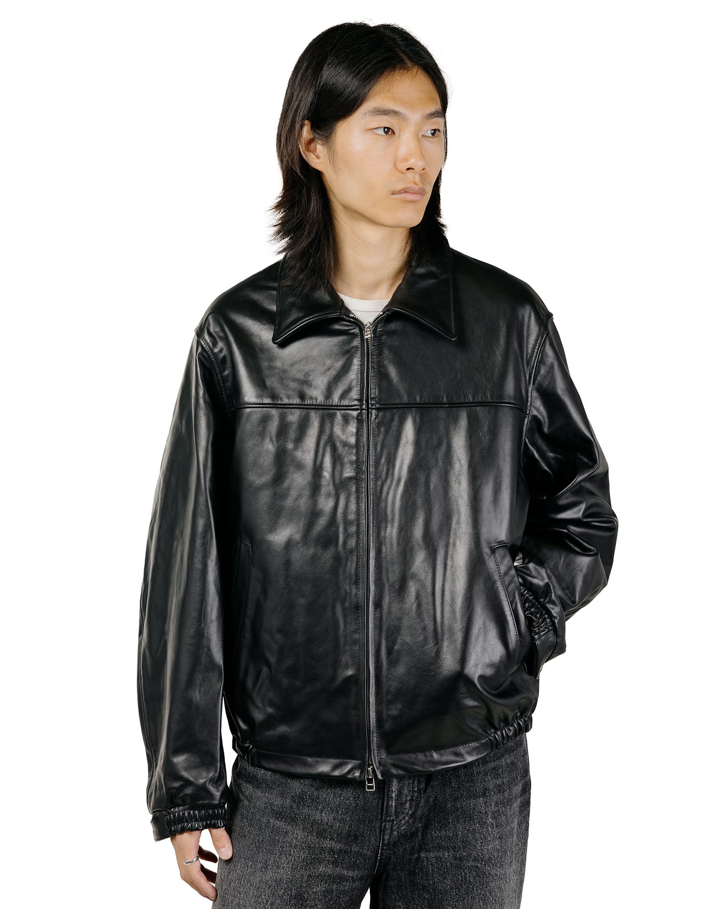 Universal Products Leather Jacket Black