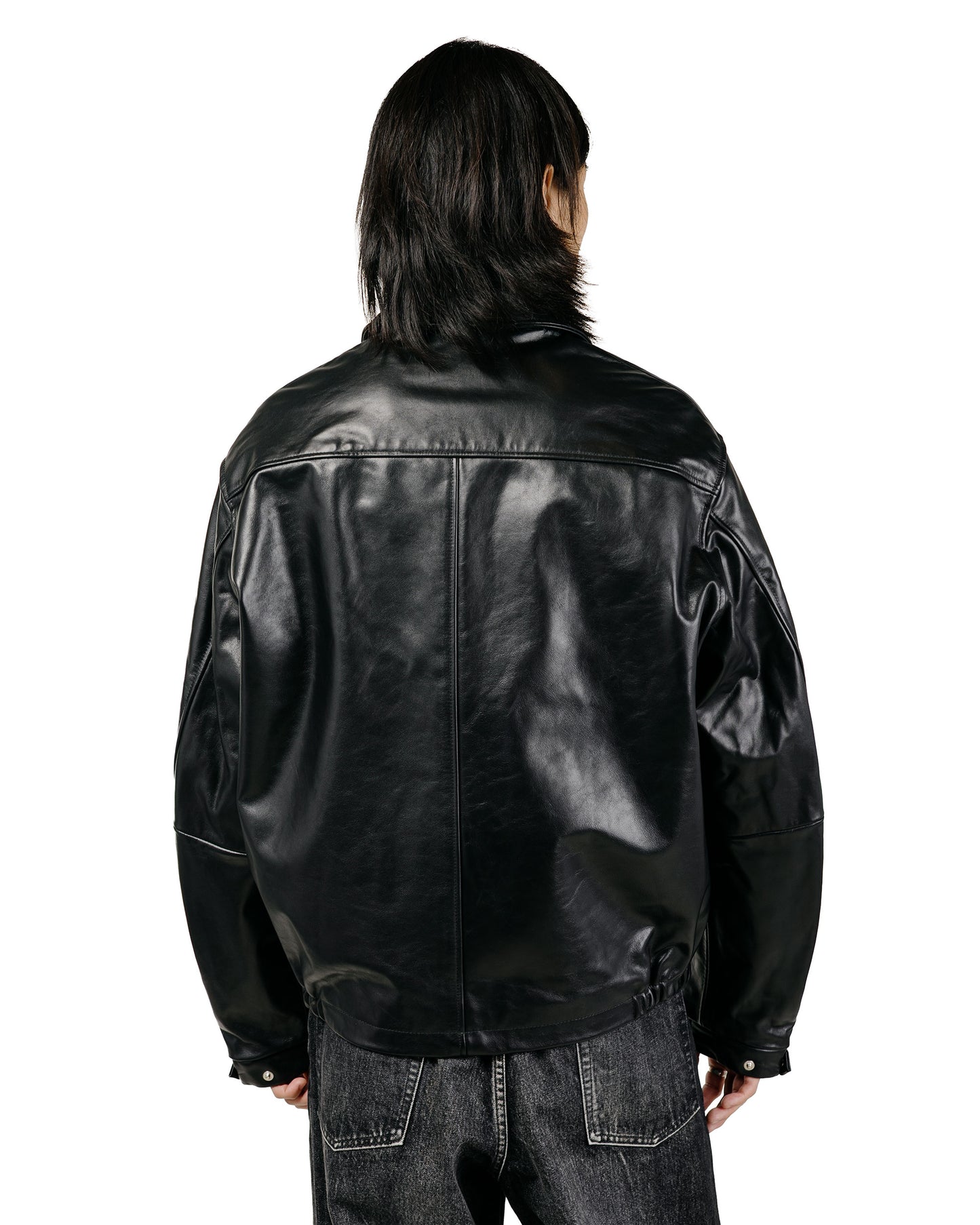 Universal Products Leather Jacket Black