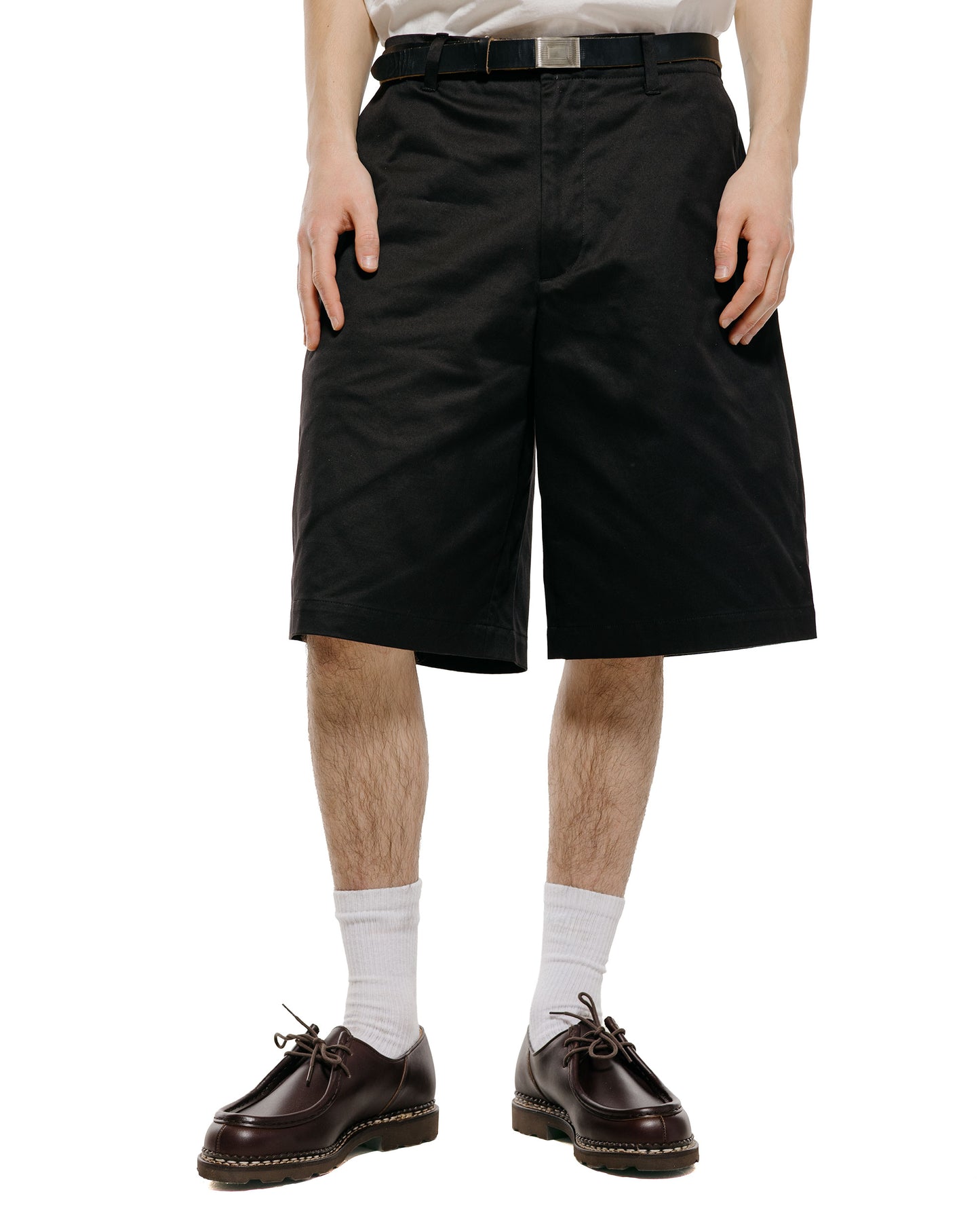 lost & found Universal Products Universal Products No Tuck Chino Shorts Black