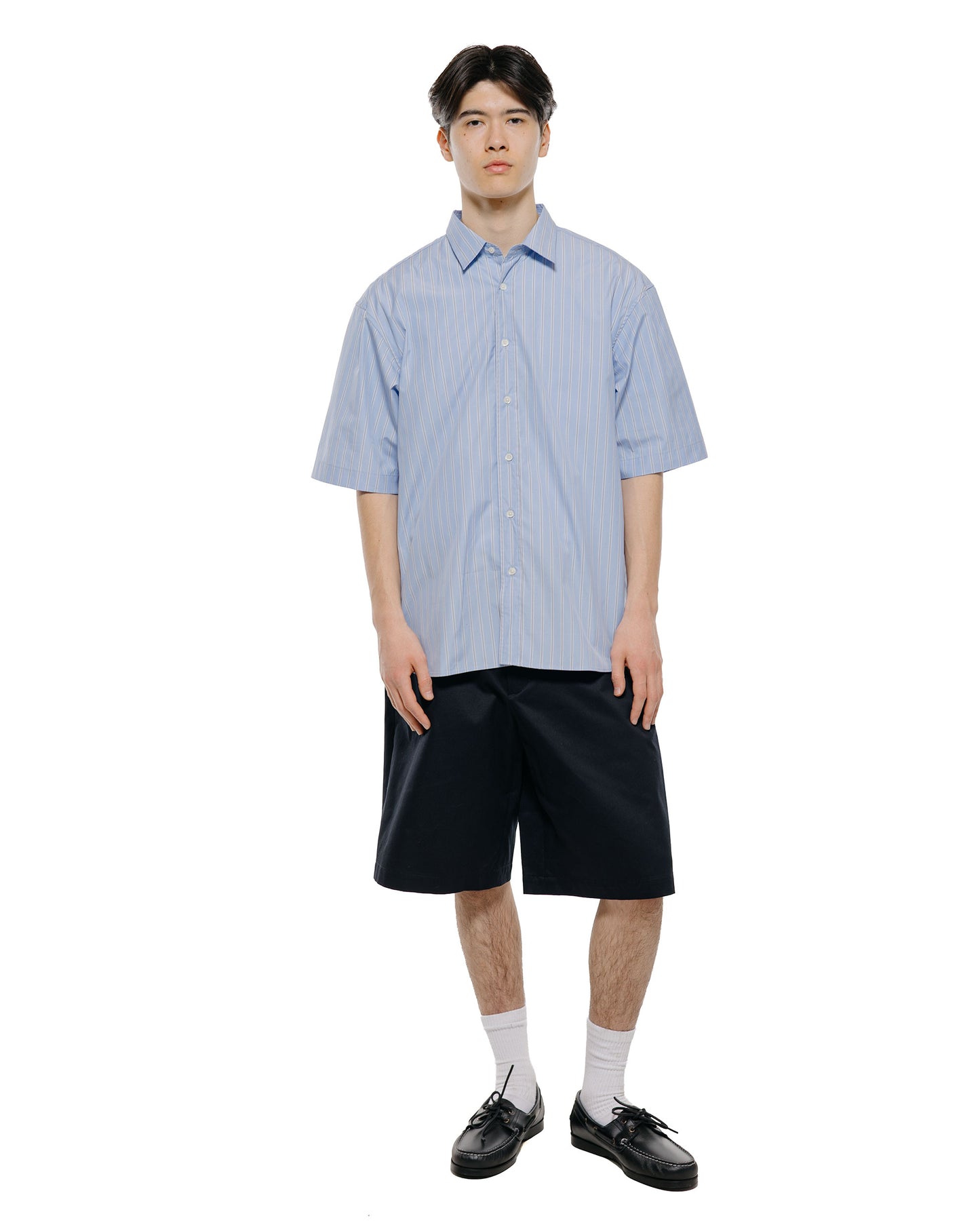 lost & found Universal Products Universal Products No Tuck Chino Shorts Navy