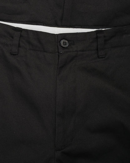 lost & found Universal Products Universal Products No Tuck Chino Trousers Black