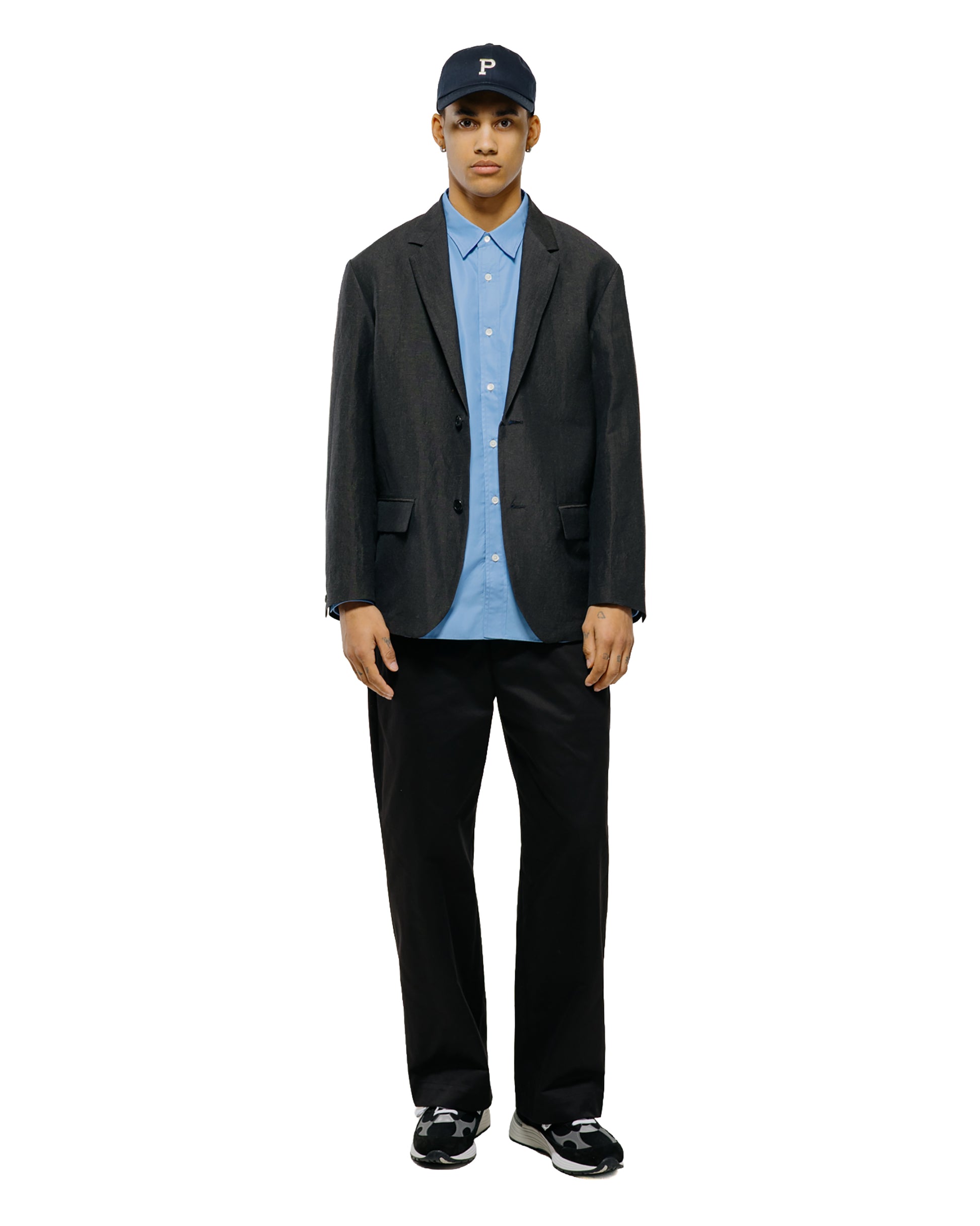 lost & found Universal Products Universal Products No Tuck Chino Trousers Black