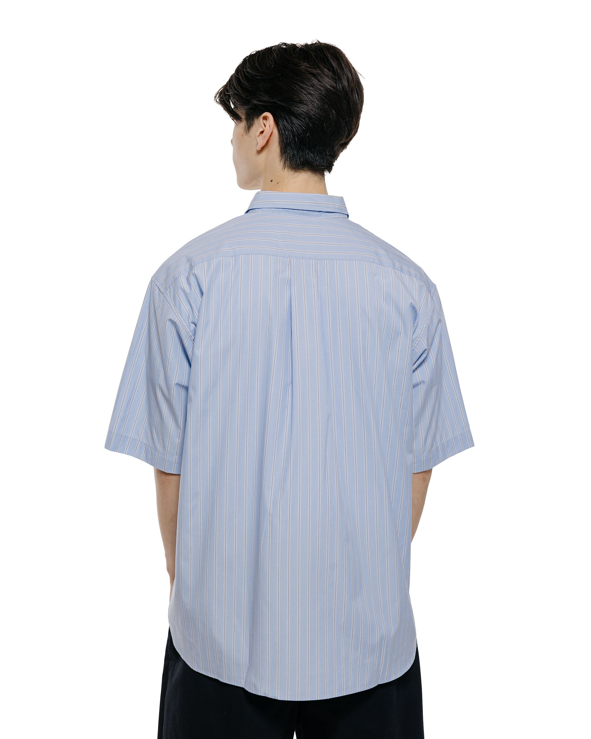 lost & found Universal Products Universal Products S/S Regular Shirts Blue