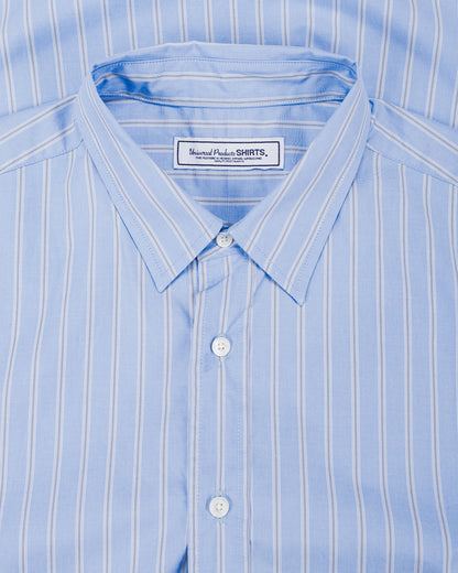 lost & found Universal Products Universal Products S/S Regular Shirts Blue