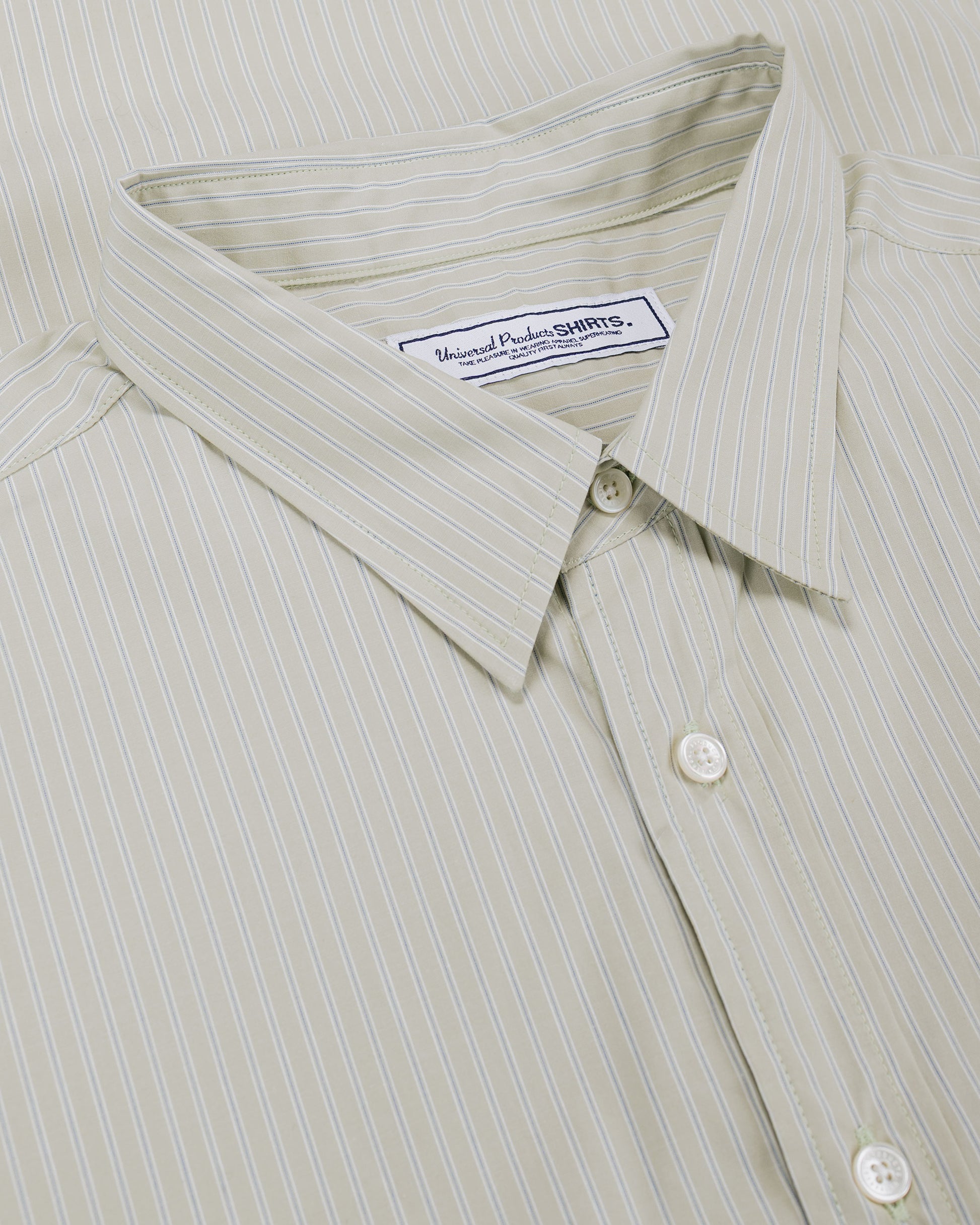 lost & found Universal Products Universal Products S/S Regular Shirts Green