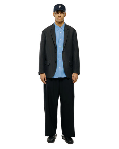 lost & found Universal Products Universal Products Summer Wool Wide Trousers Black