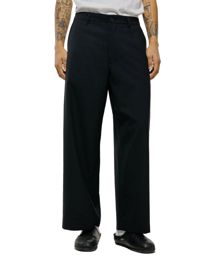 lost & found Universal Products Universal Products Summer Wool Wide Trousers Black