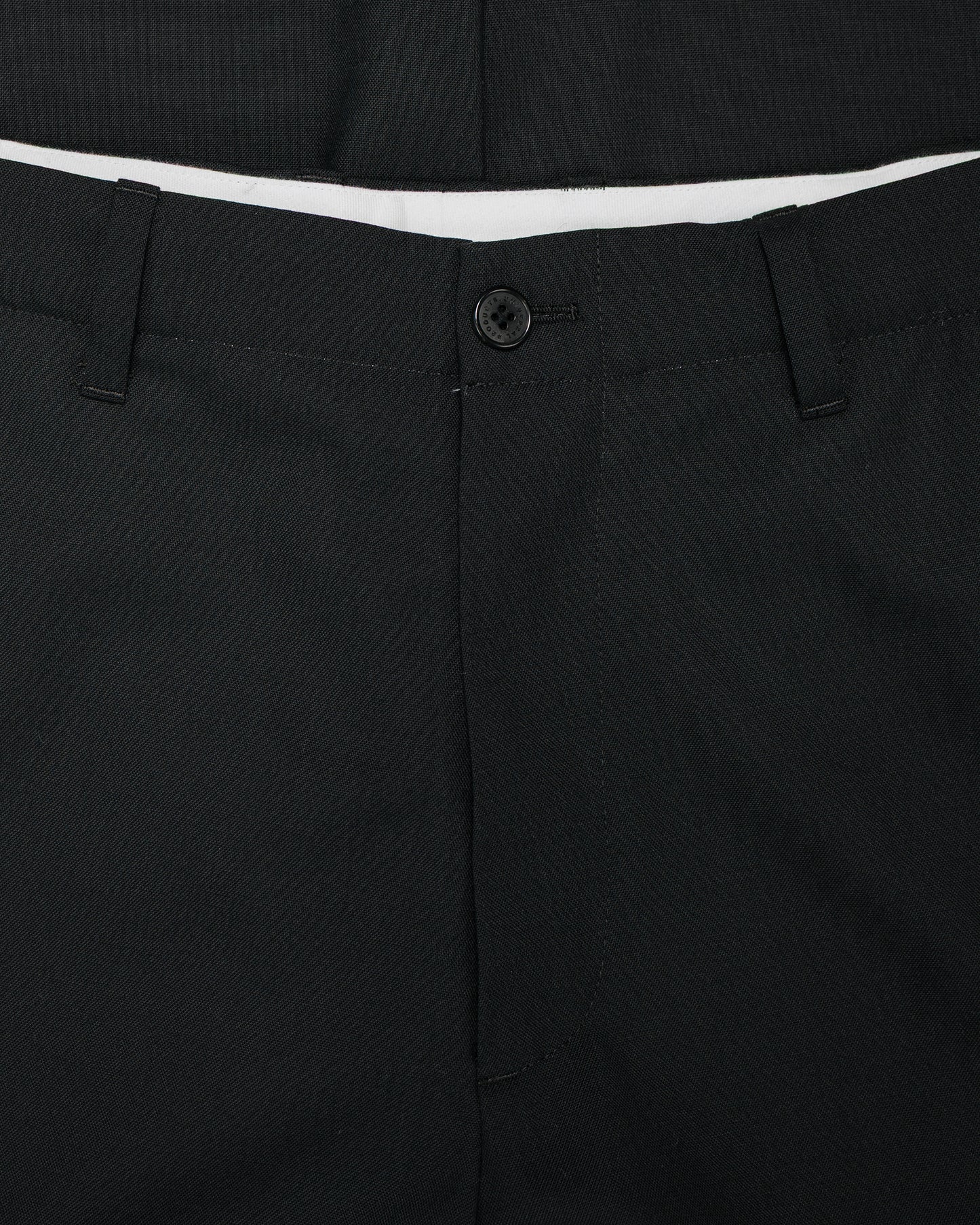 lost & found Universal Products Universal Products Summer Wool Wide Trousers Black