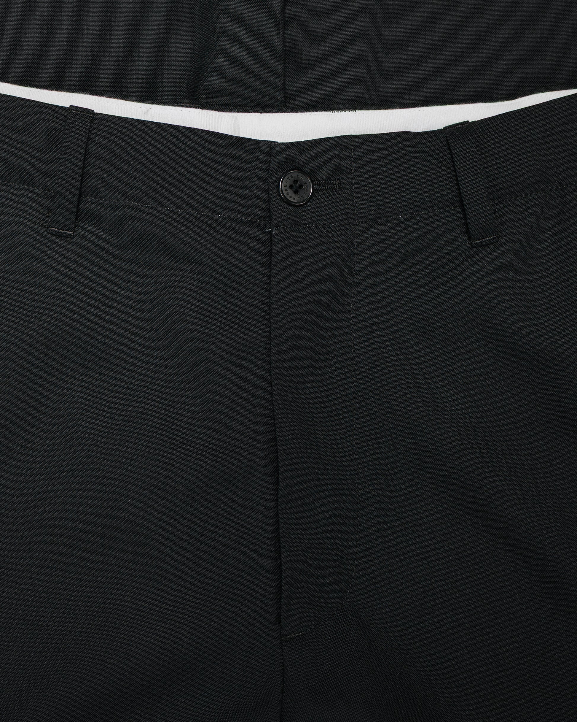 lost & found Universal Products Universal Products Summer Wool Wide Trousers Black