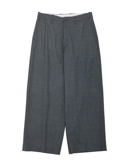 lost & found Universal Products Universal Products Summer Wool Wide Trousers Gray