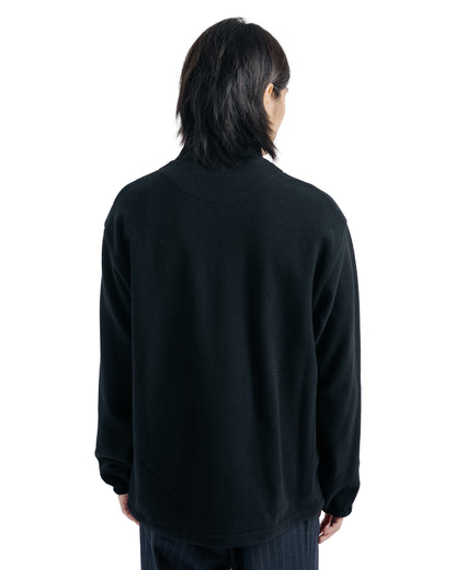 Universal Products Wool Cashmere Fleece Jacket Black