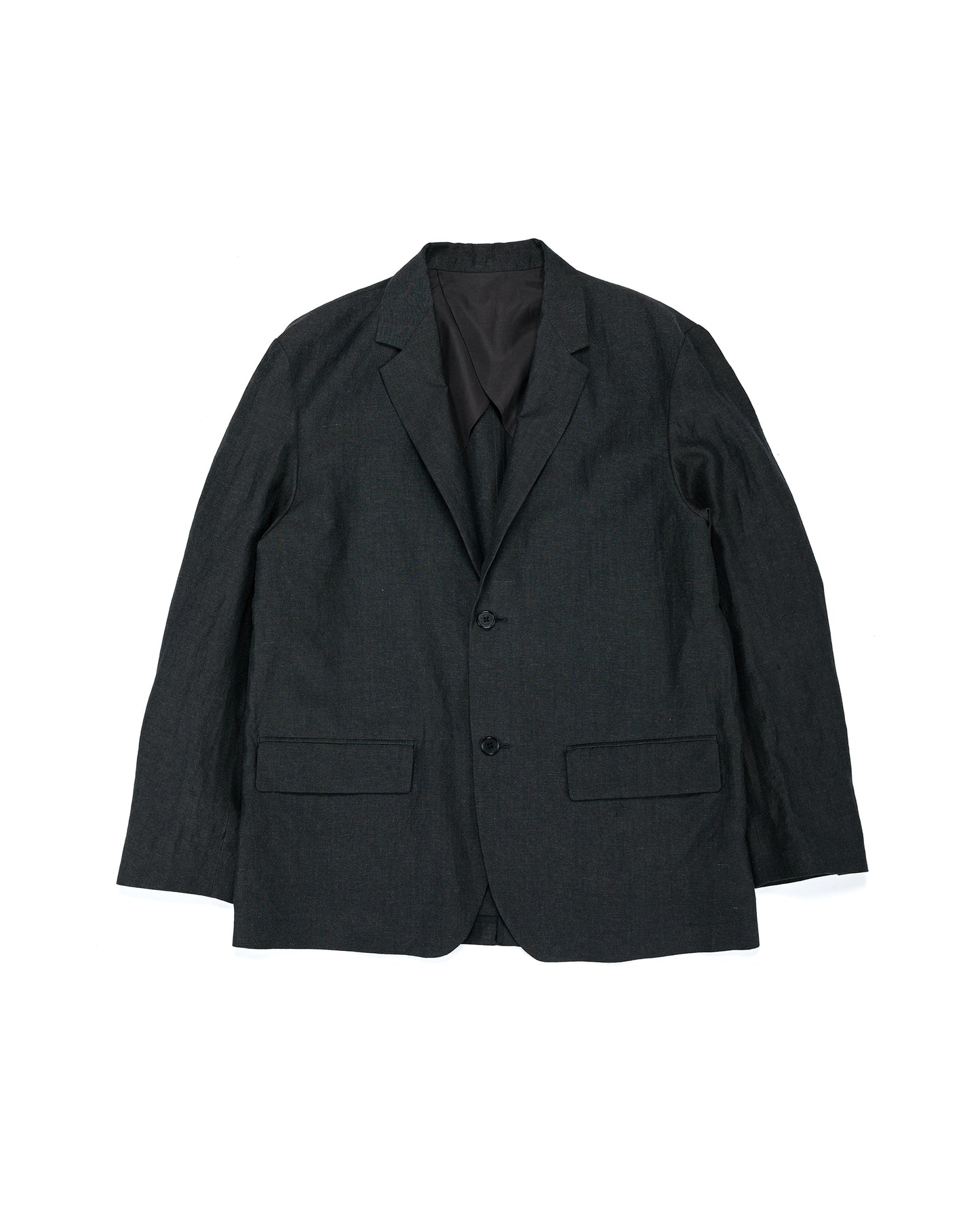 lost & found Universal Products Universal Products Wool Linen 2B Jacket Charcoal