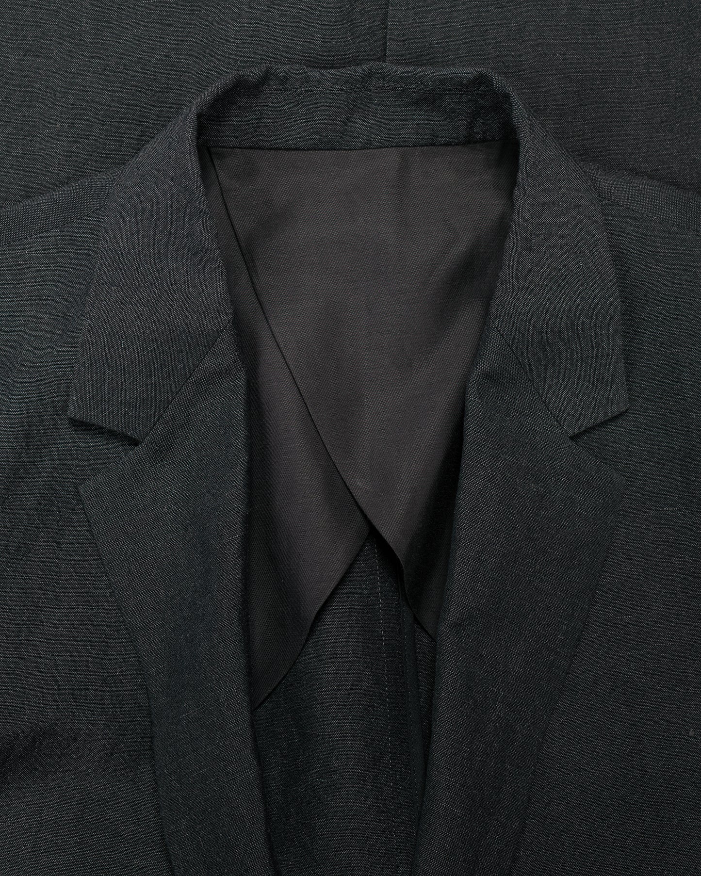 lost & found Universal Products Universal Products Wool Linen 2B Jacket Charcoal