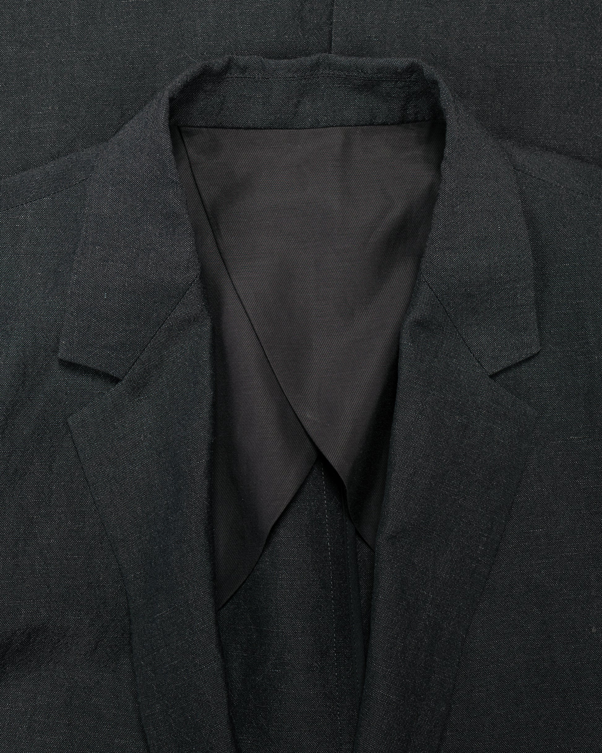lost & found Universal Products Universal Products Wool Linen 2B Jacket Charcoal