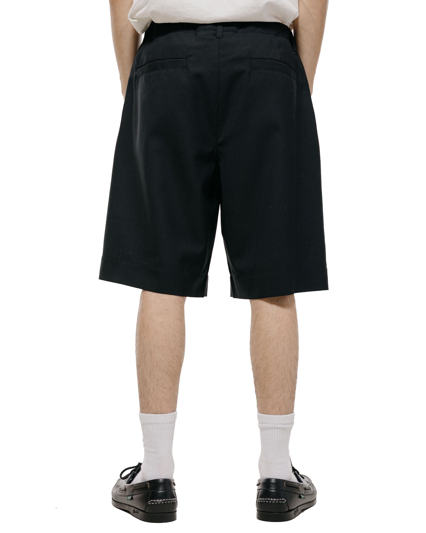 lost & found Universal Products Universal Products Wool Shorts Black