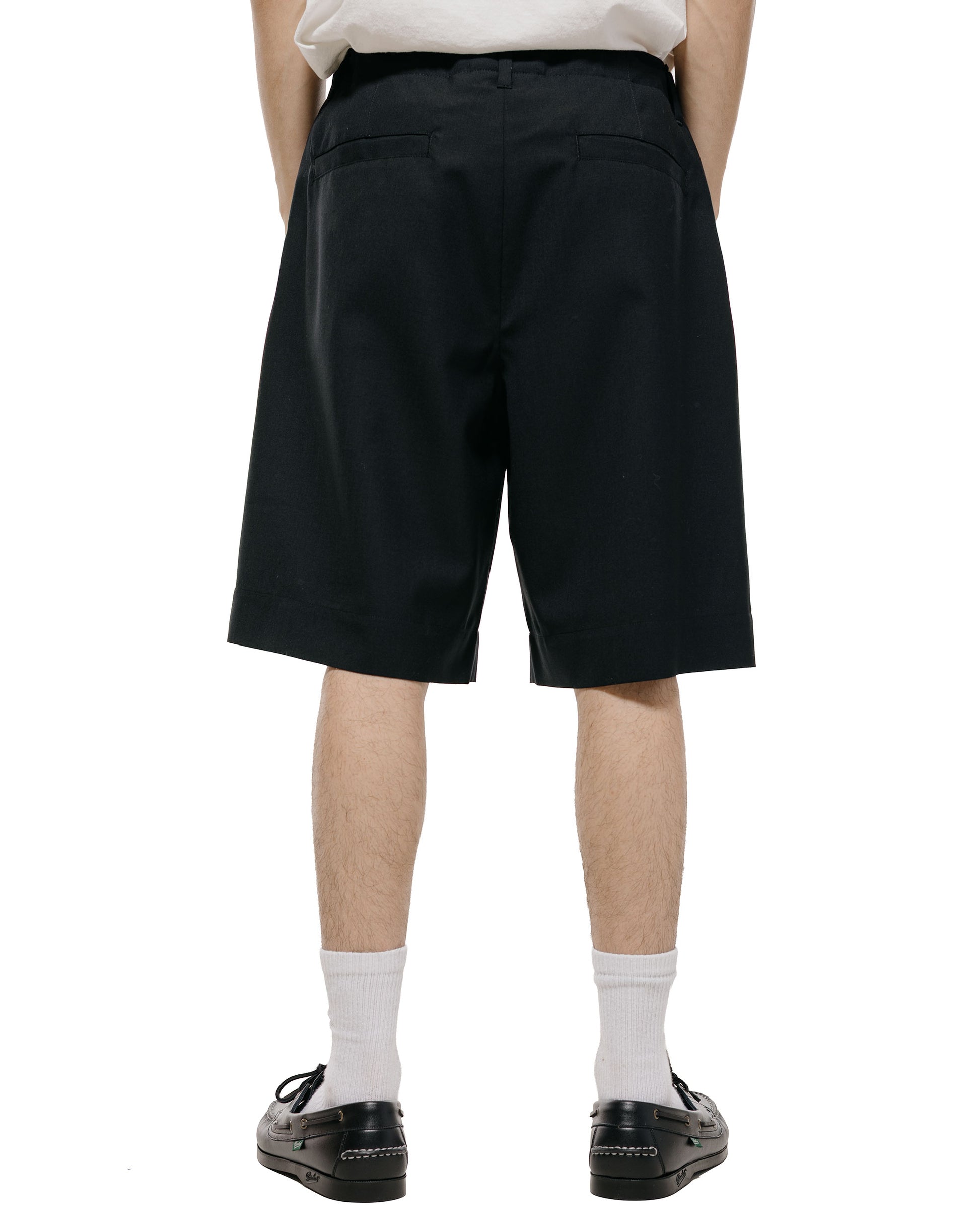 lost & found Universal Products Universal Products Wool Shorts Black