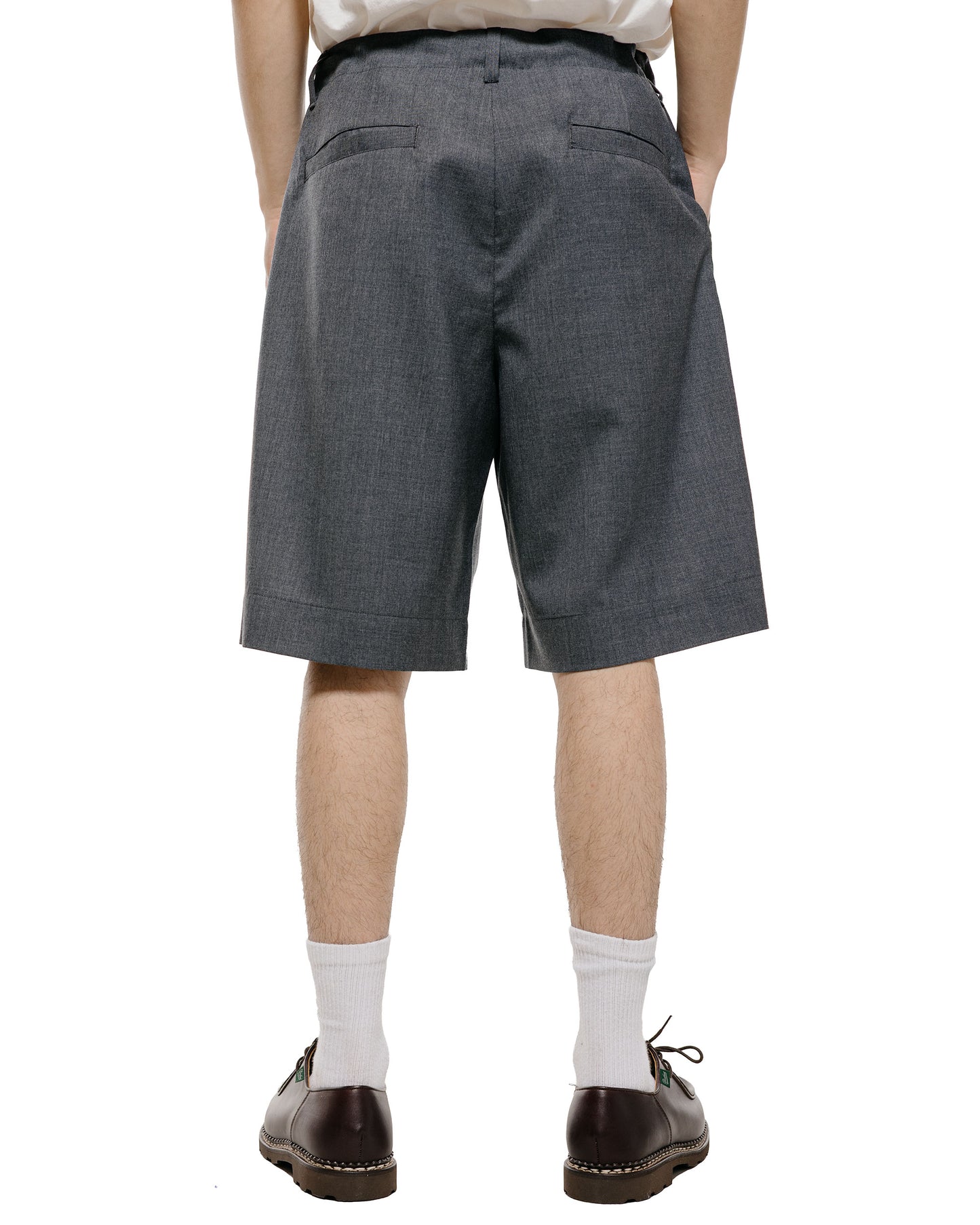 lost & found Universal Products Universal Products Wool Shorts Gray