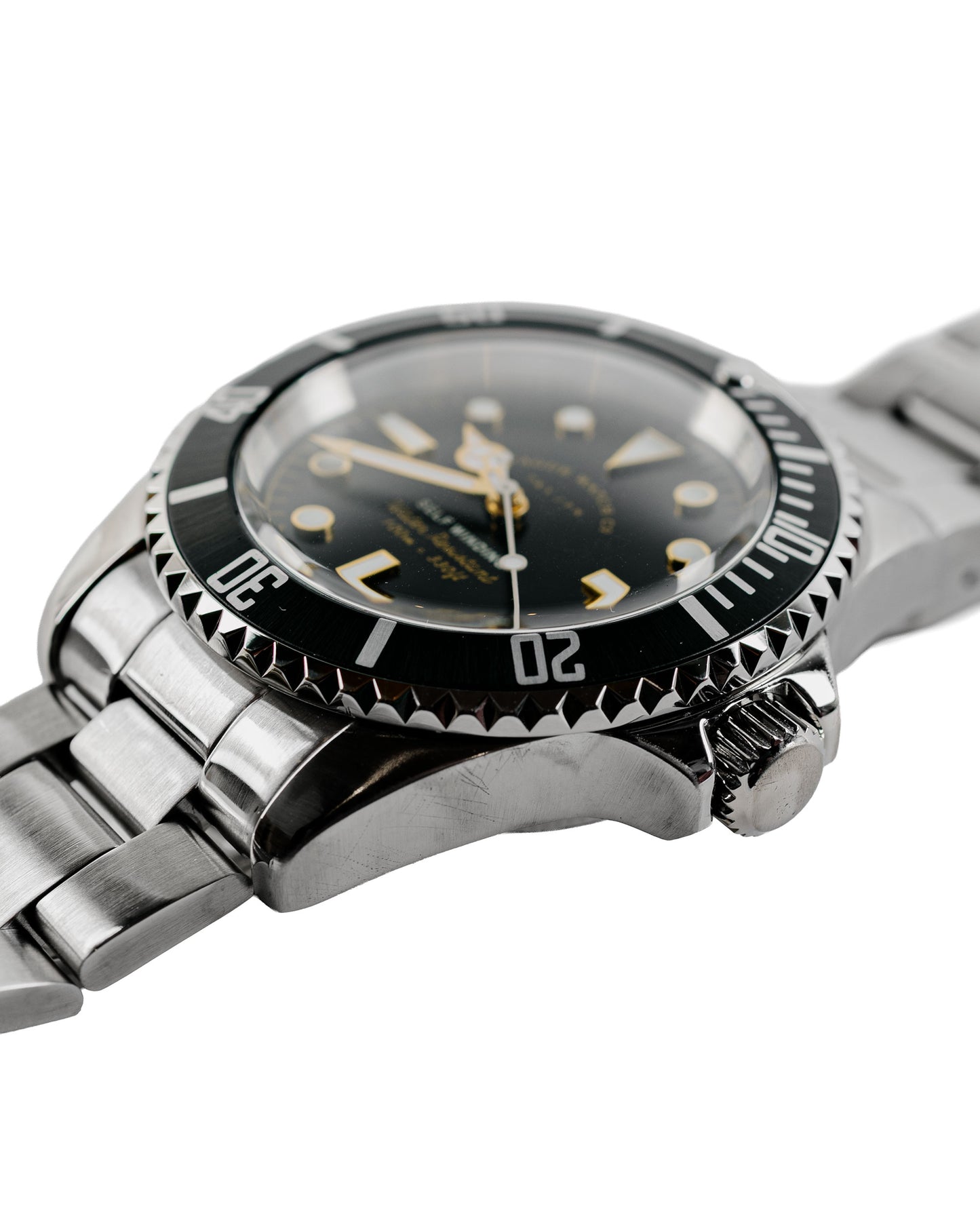 Vague Watch Co. Gry Fad Watch Black Bezel 40mm