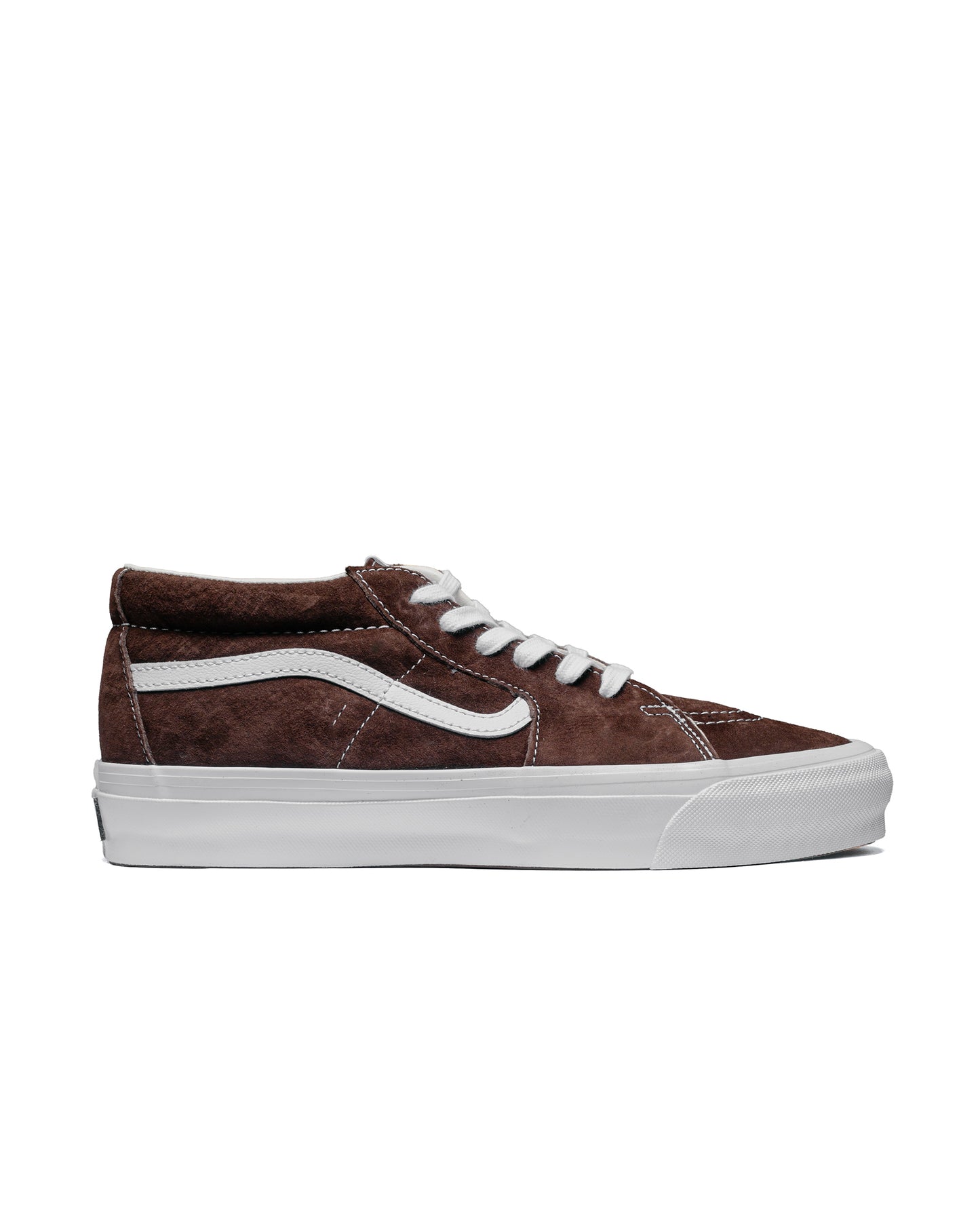 lost & found Vans Vans LX Sk8-Mid Reissue 83 Pig Suede Potting Soil