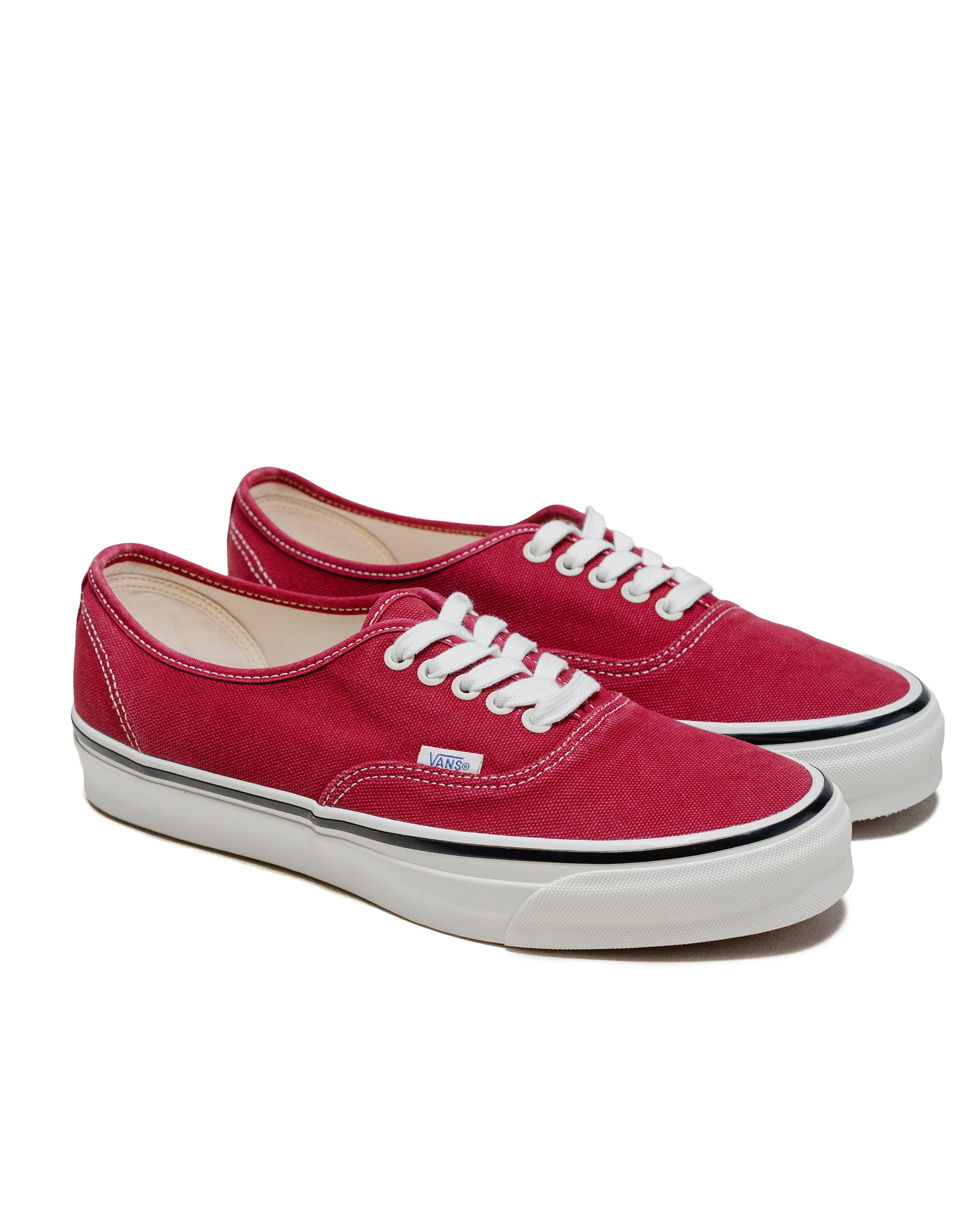 lost & found Vans Vans Premium Authentic 44 LX Duck Canvas Bordeaux Red