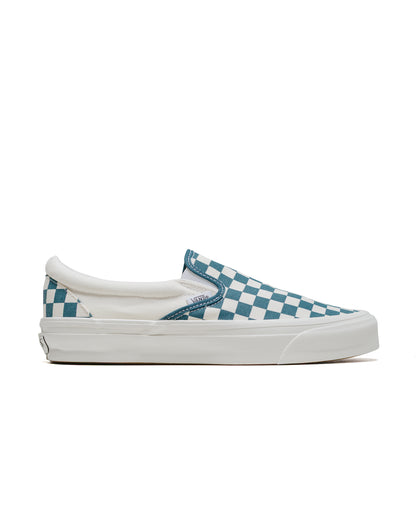 lost & found Vans Vans Premium Slip-On 98 LX Checkerboard Stargazer Blue
