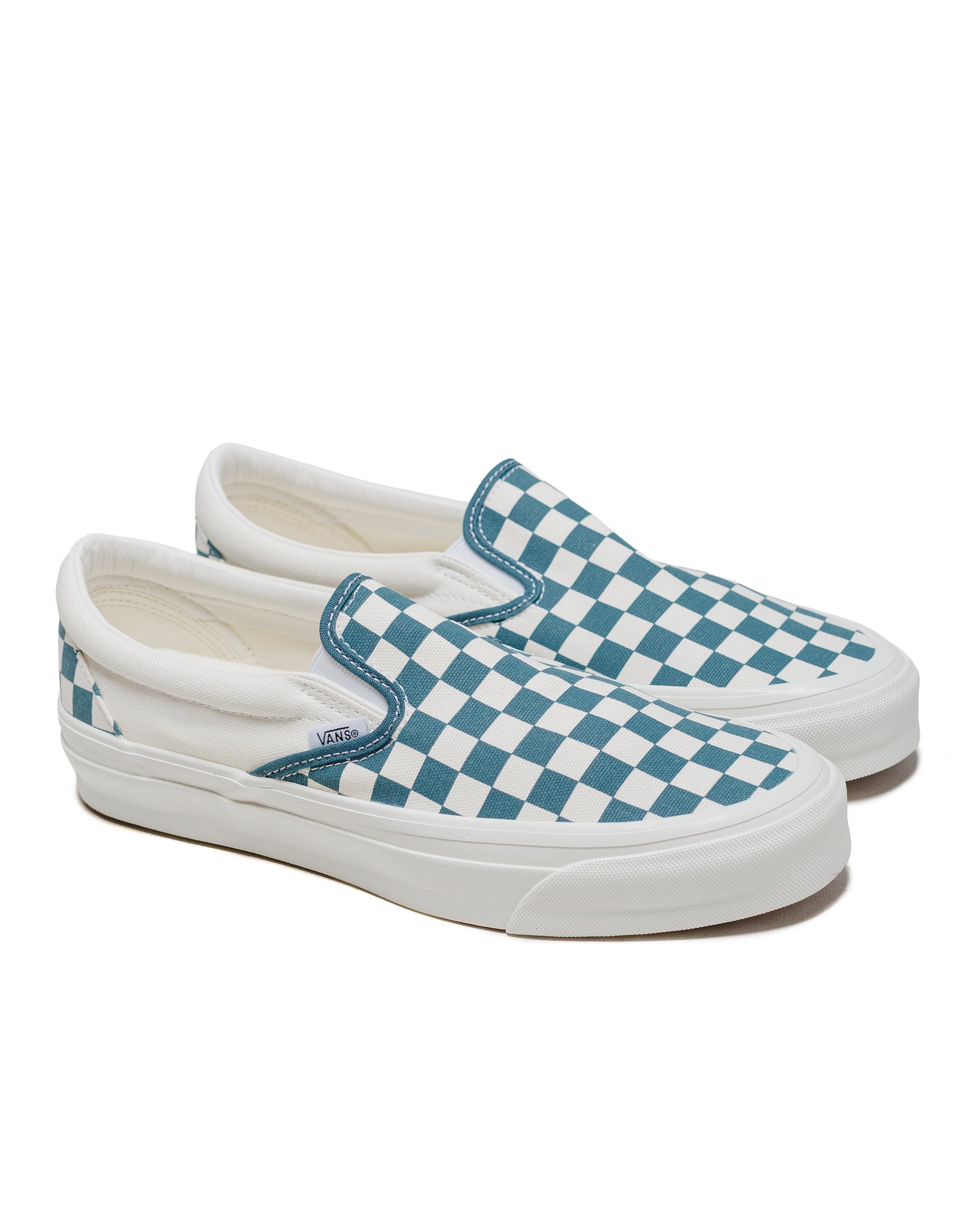 lost & found Vans Vans Premium Slip-On 98 LX Checkerboard Stargazer Blue