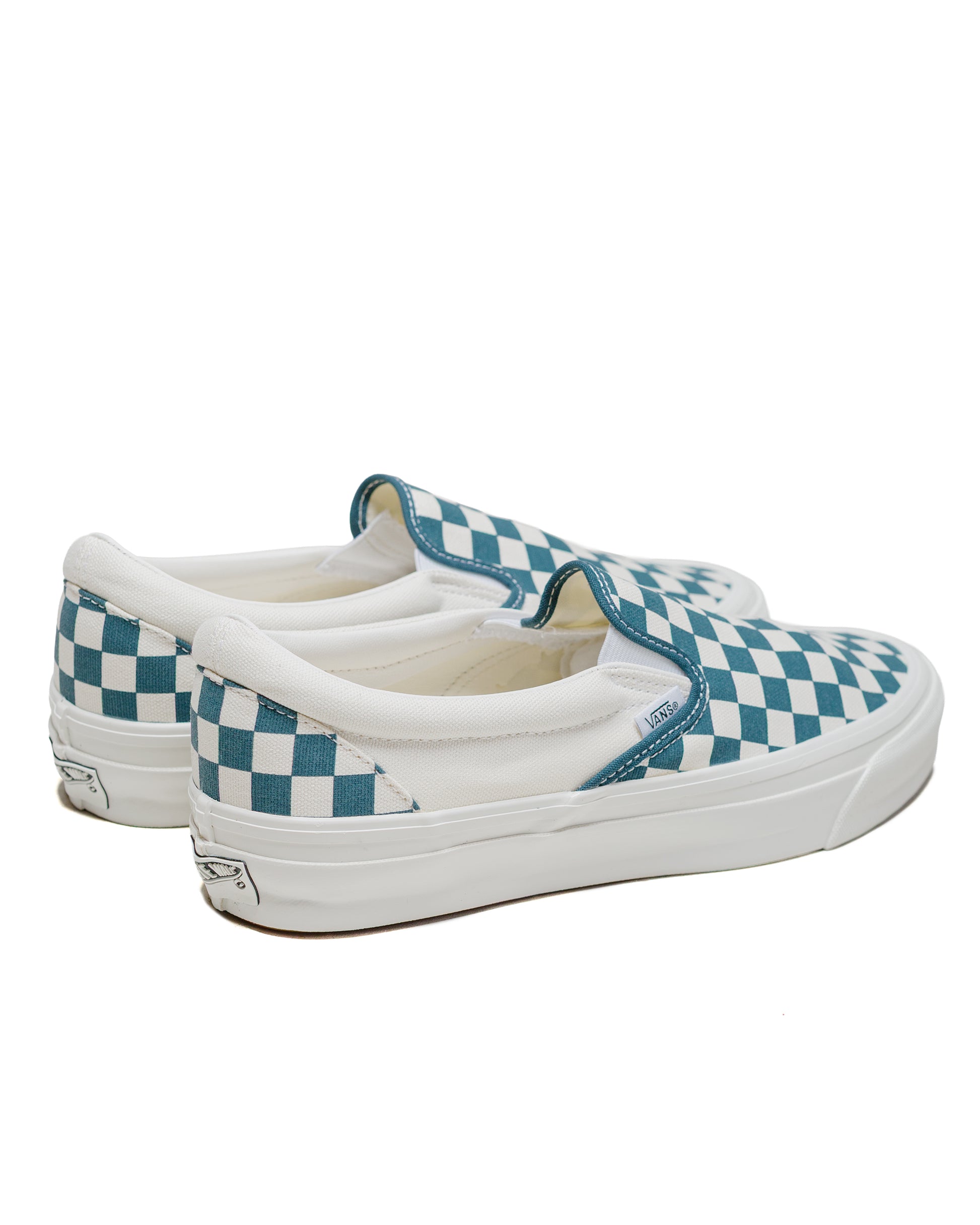 lost & found Vans Vans Premium Slip-On 98 LX Checkerboard Stargazer Blue