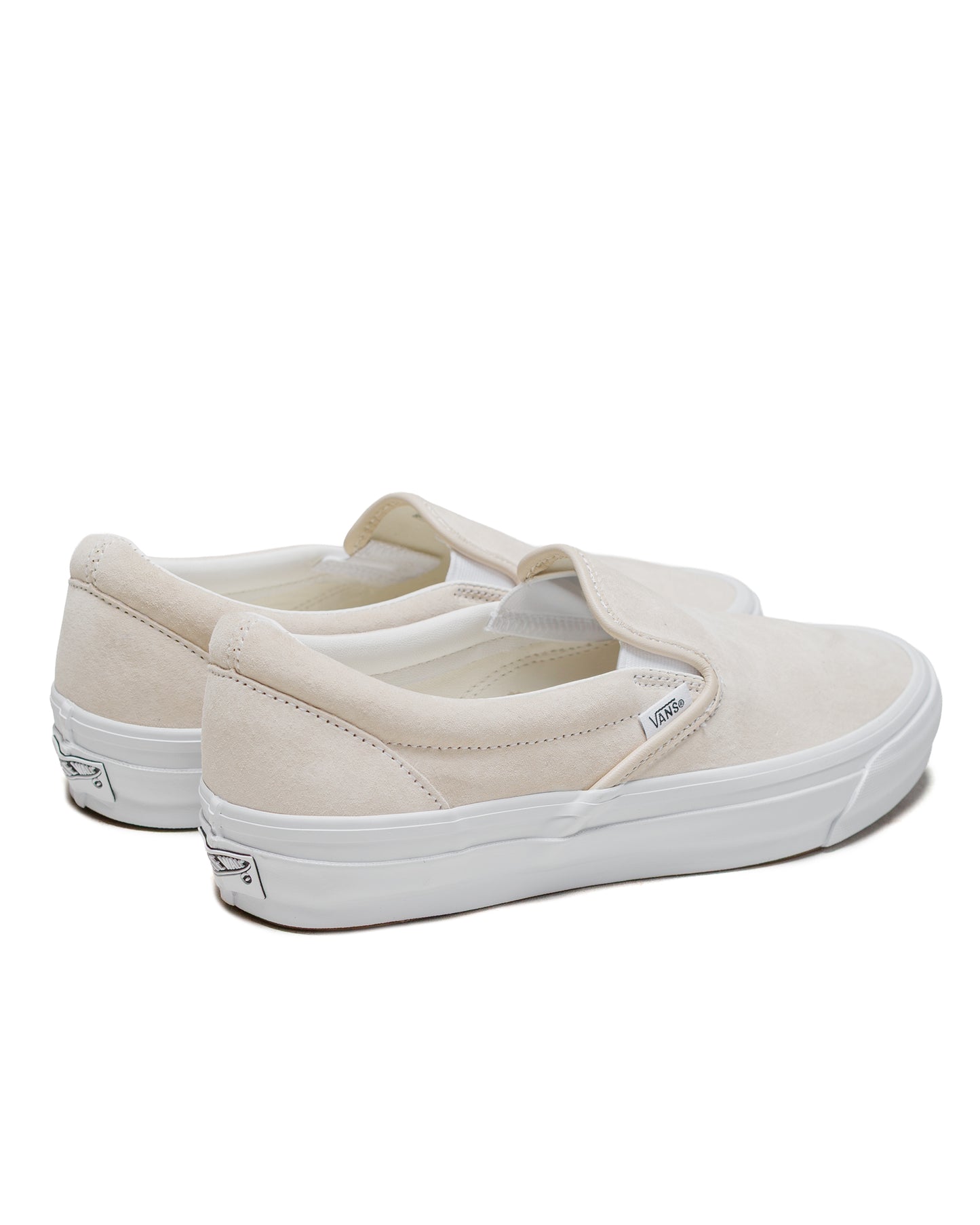 lost & found Vans Vans Premium Slip-On 98 LX Pig Suede Creme Brule Beige