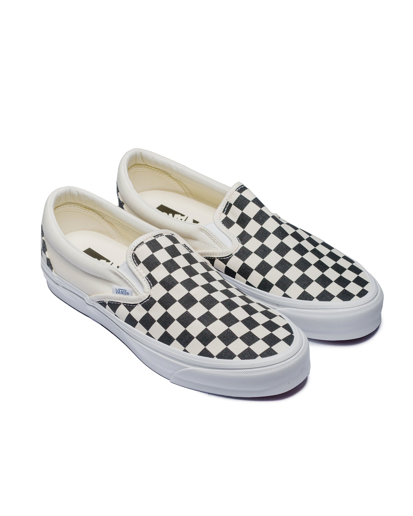 lost & found Vans Vans Premium Slip-On Reissue 98 LX Checkerboard Black/White