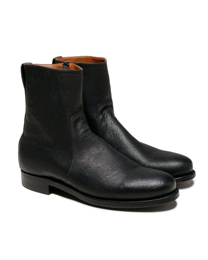 lost & found Viberg Viberg 2030CH Side Zip Boot Nero Washed Kangaroo