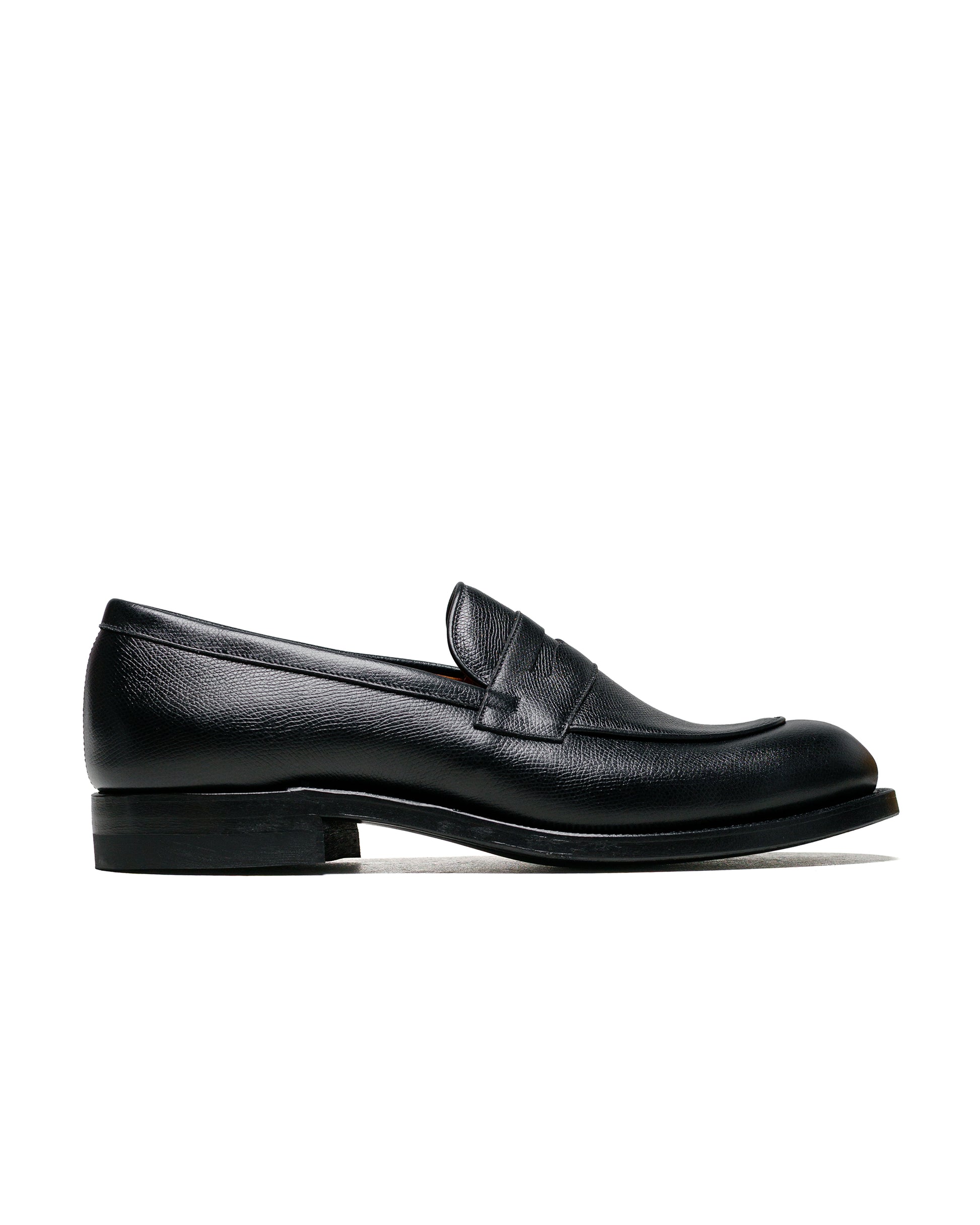 lost & found Viberg Viberg Bristol Loafer Black Alpine Calf